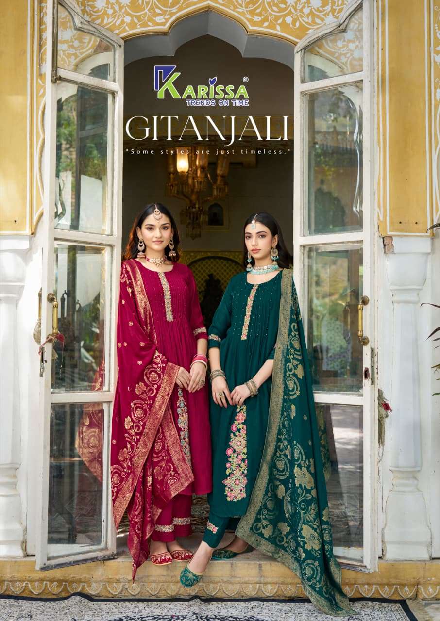 KARISSA  KURTI GITANJALI  PRINTED KURTI WHOLESALER