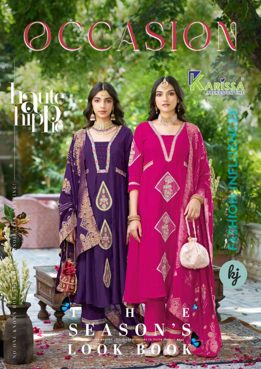 KARISSA KURTI OCCASION PRINTED KURTI WHOLESALER