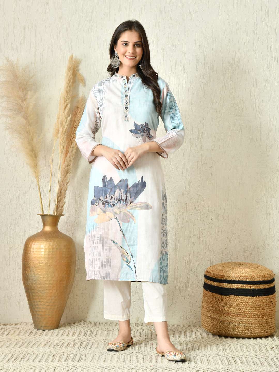 KURTI KART HR 1389 PRINTED KURTI WHOLESALER