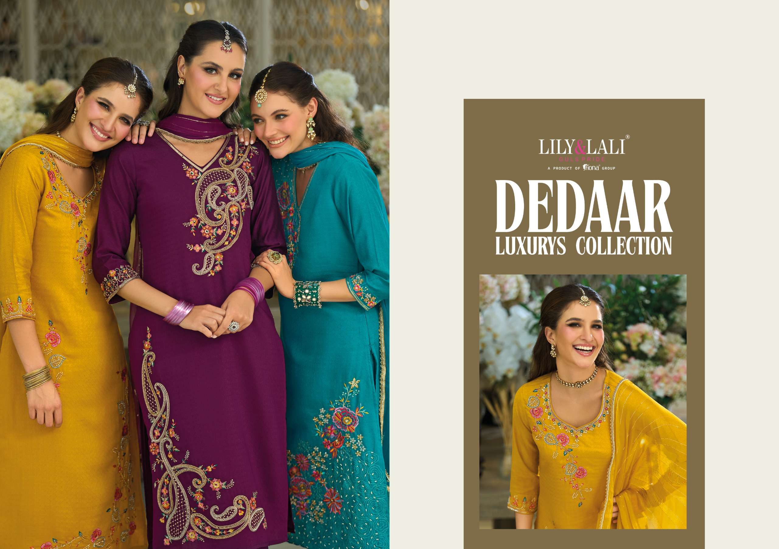 LILY & LALI KURTI DEDAAR PRINTED KURTI WHOLESALER