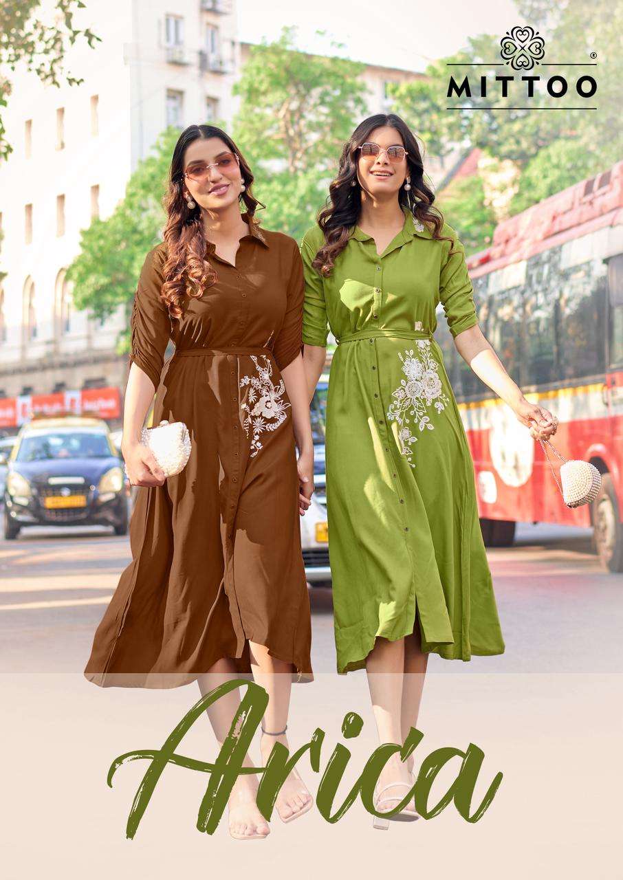 MITTOO KURTI ARICA PRINTED KURTI WHOLESALER