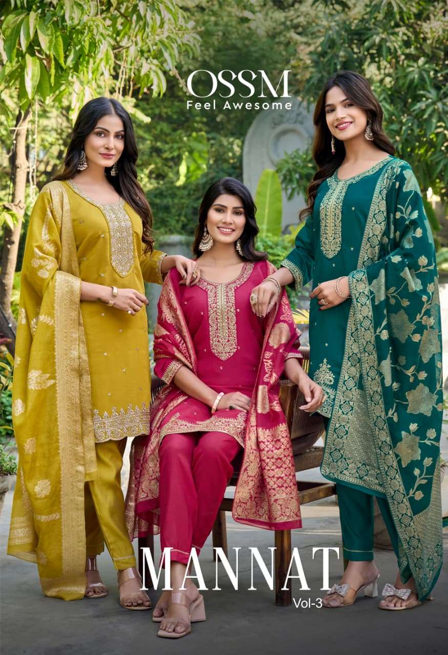 OSSM KURTI MANNAT VOL 03 PRINTED KURTI WHOLESALER