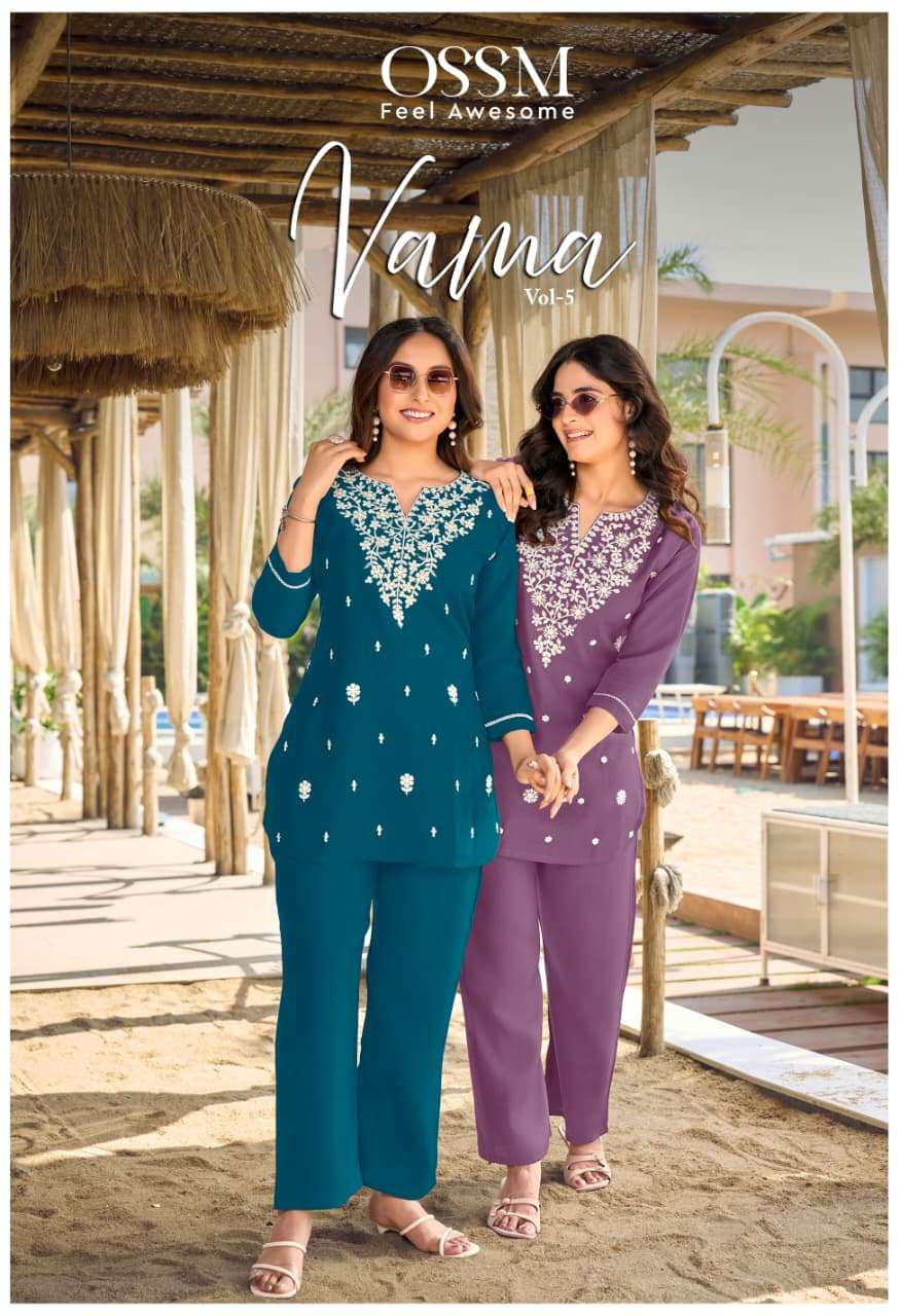 OSSM KURTI VAMA VOL 05 PRINTED KURTI WHOLESALER