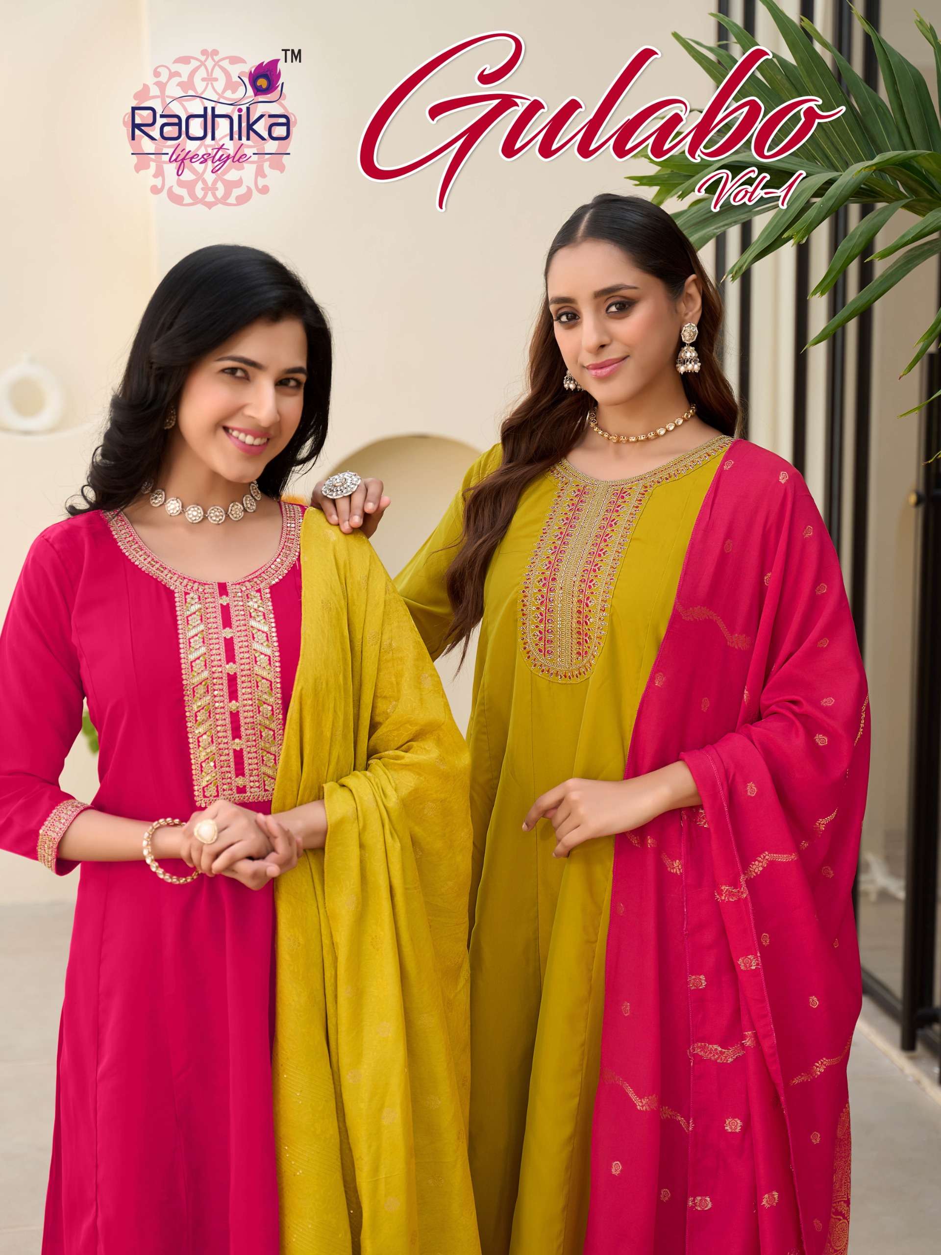 RADHIKA KURTI GULABO VOL 1 PRINTED KURTI WHOLESALER