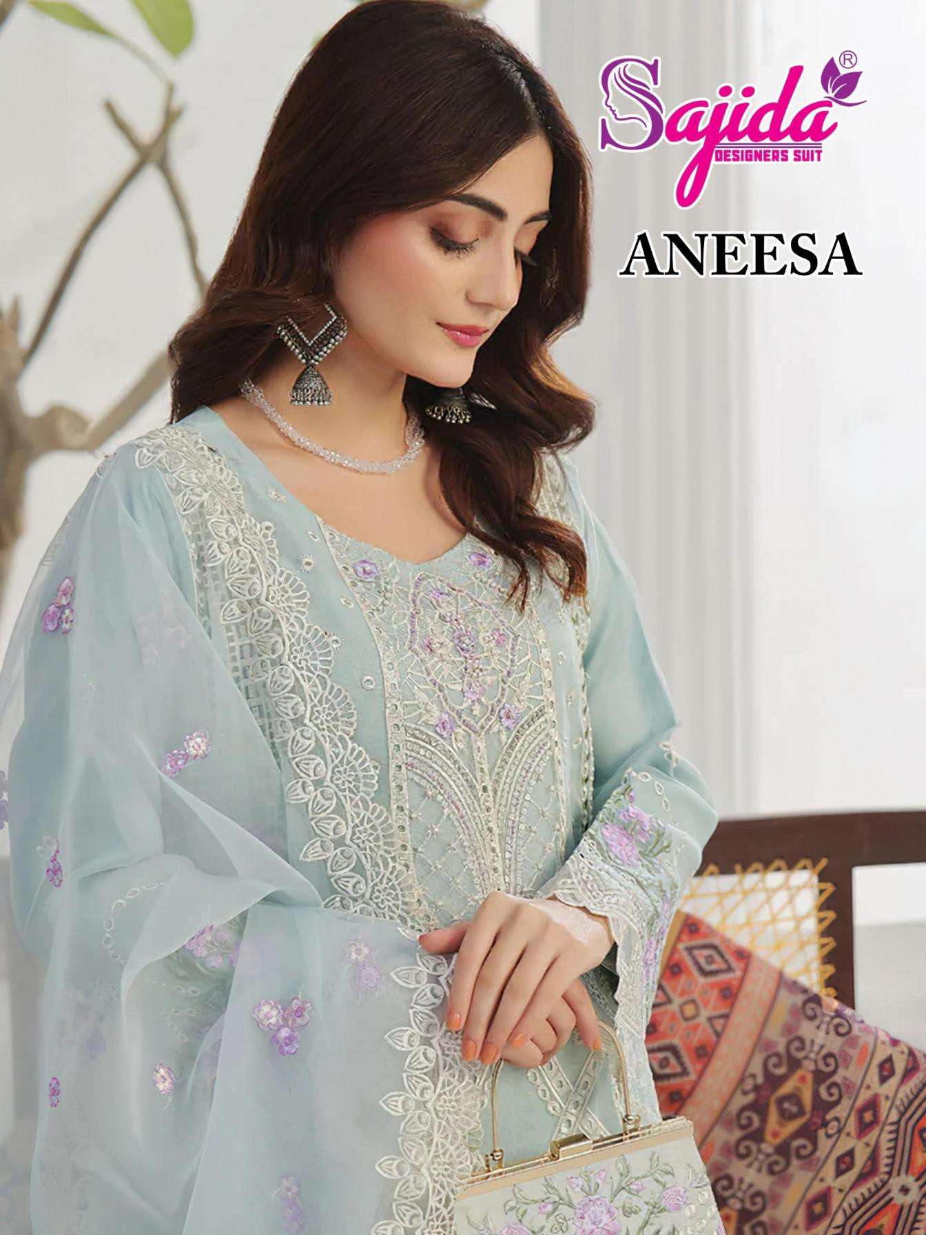 SAJIDA KURTI ANEESA PRINTED KURTI WHOLESALER