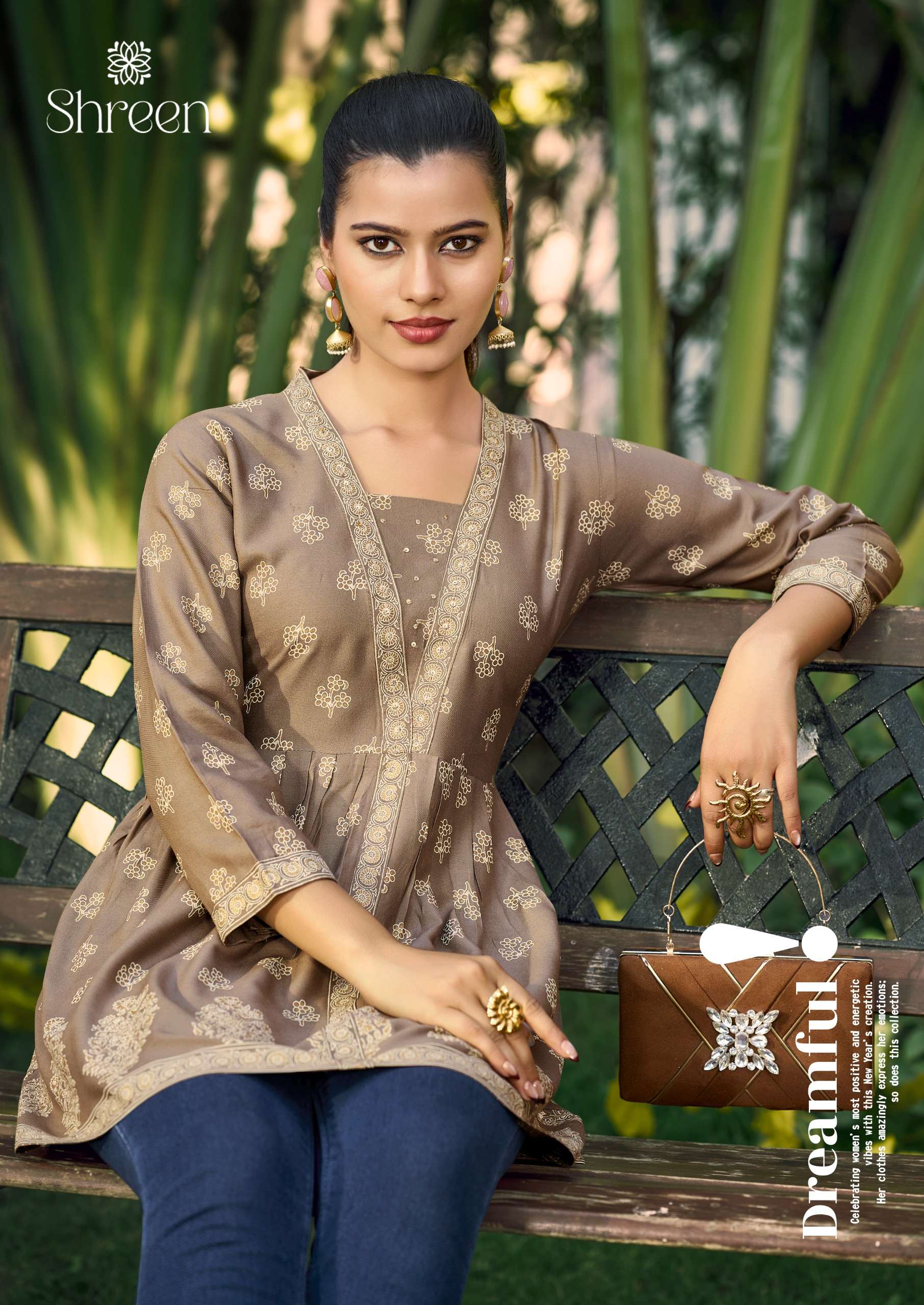 SHREEN KURTI WESTERN 4 YOU PRINTED KURTI WHOLESALER 