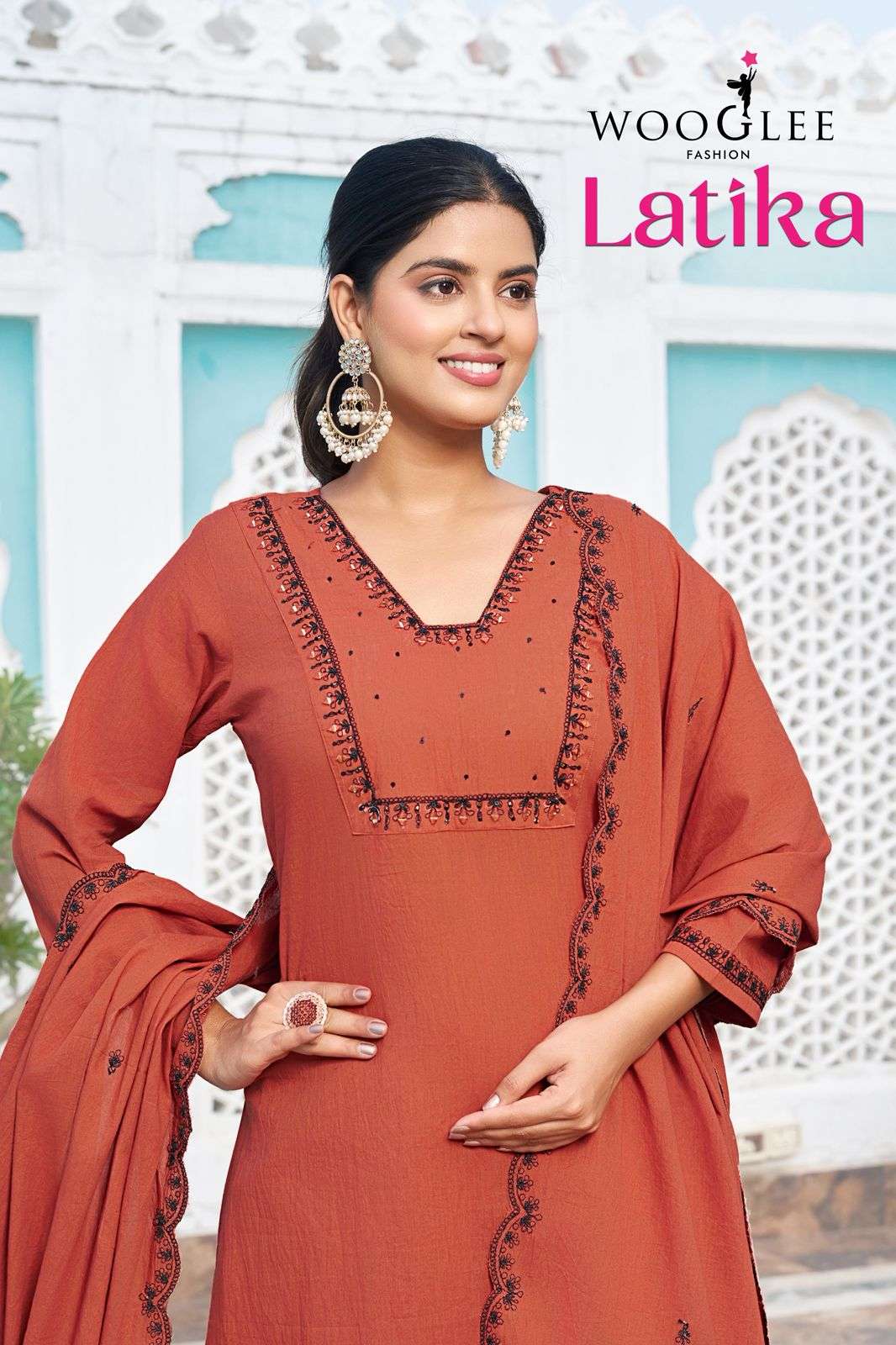 WOOGLEE KURTI LATIKA PRINTED KURTI WHOLESALER
