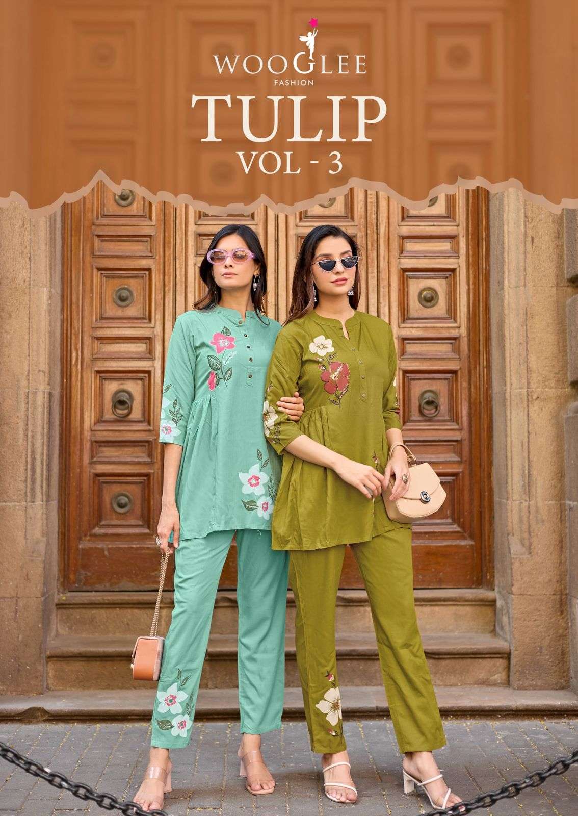 WOOGLEE KURTI TULIP VOL 3 PRINTED KURTI WHOLESALER