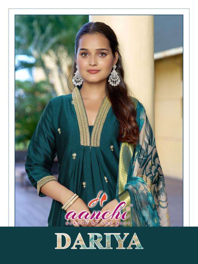 AANCHI KURTI DARIYA PRINTED KURTI WHOLESALER