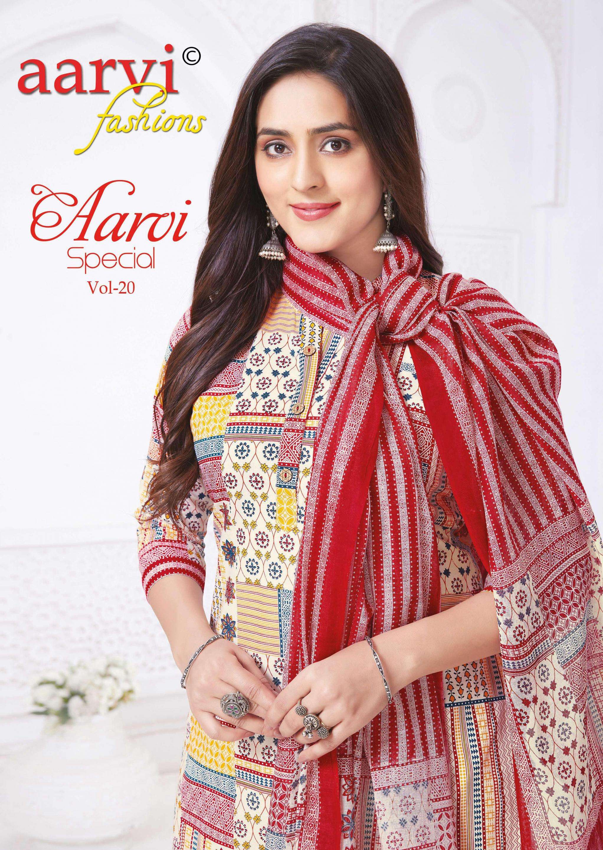 AARVI FASHIONS KURTI SPECIAL  VOL 20 PRINTED KURTI WHOLESALER