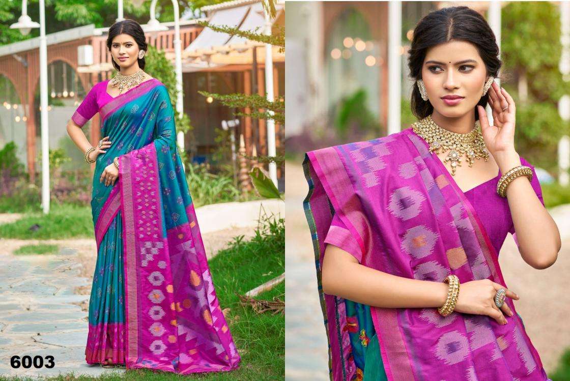 ASTITA SAREES POORIVIKA SILK VOL 6 PRINTED KURTI WHOLESALER
