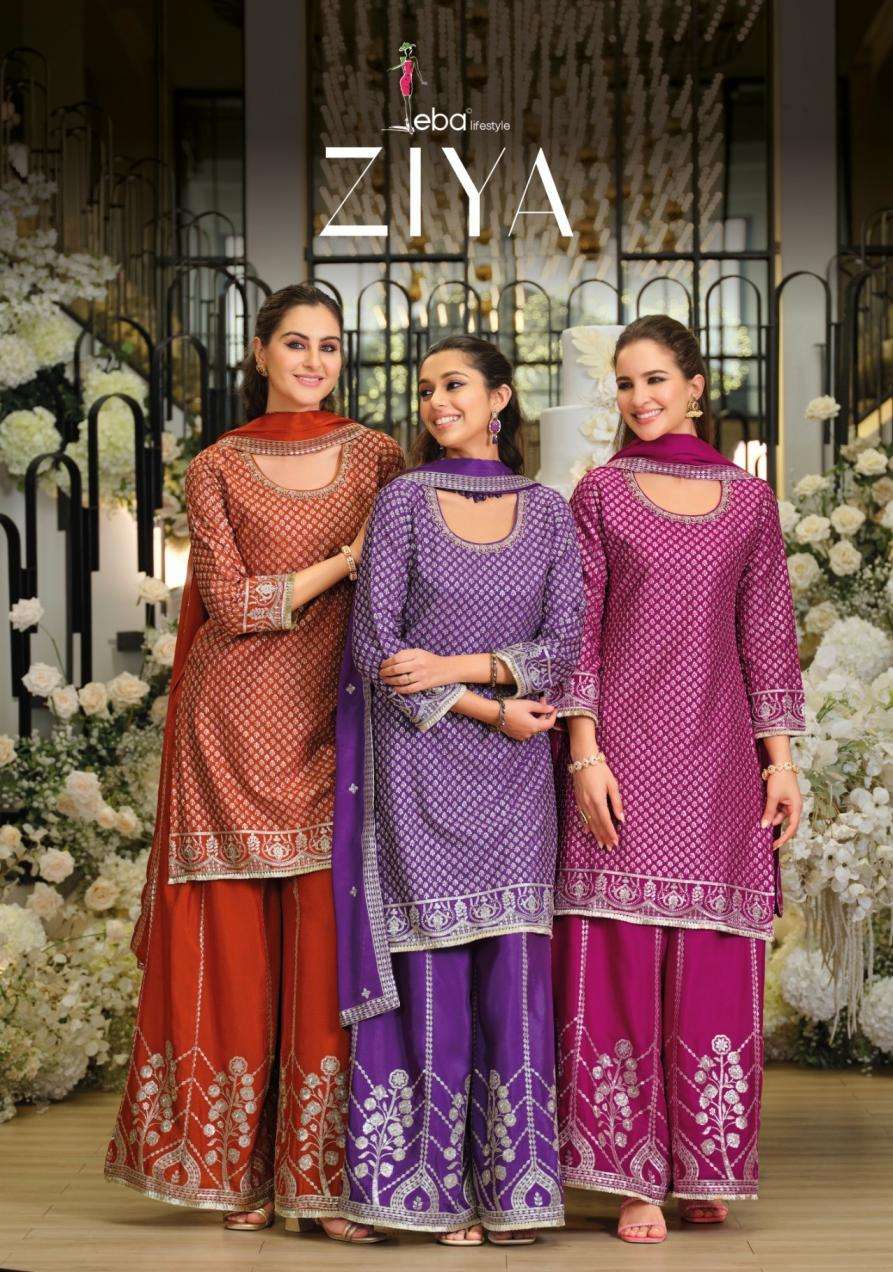 EBA LIFESTYLE KURTI ZIYA PRINTED KURTI WHOLESALER