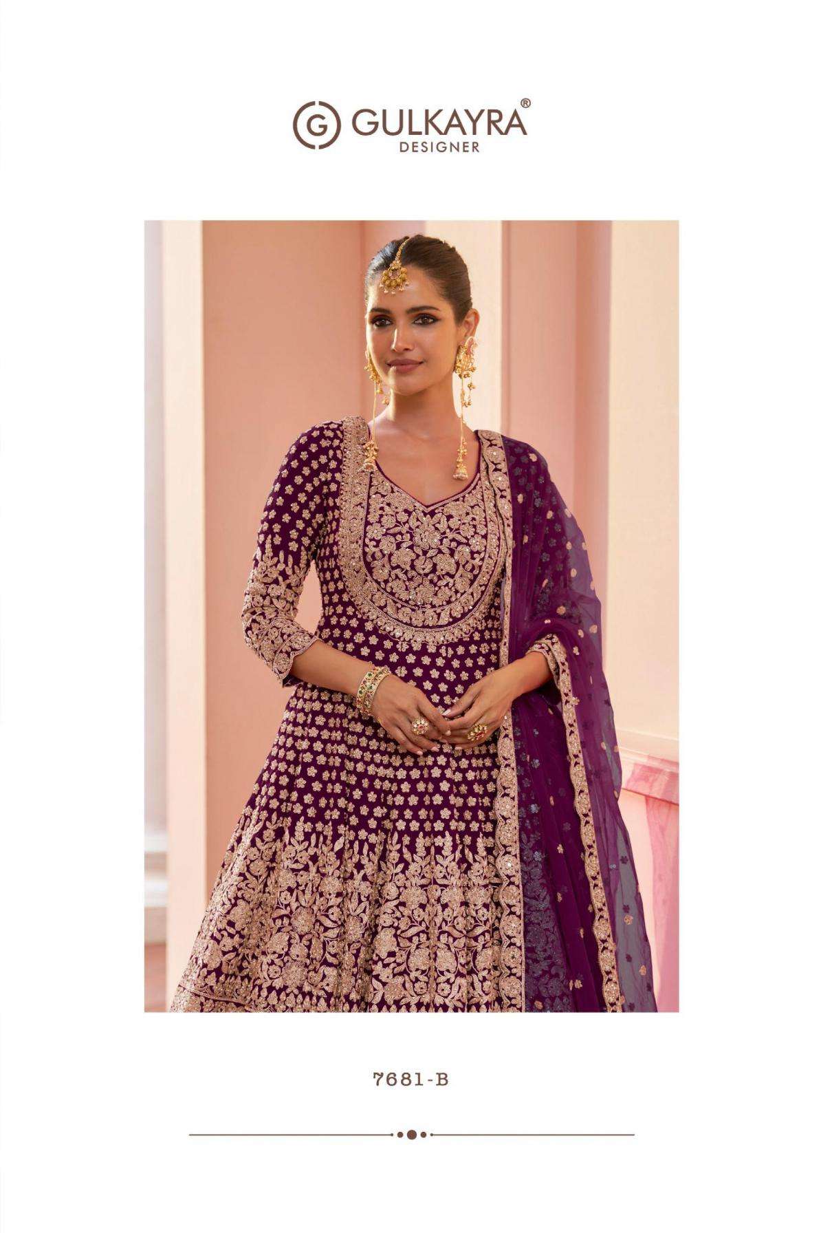 GULKAYRA DESIGNER KURTI ALIKA PRINTED KURTI WHOLESALER