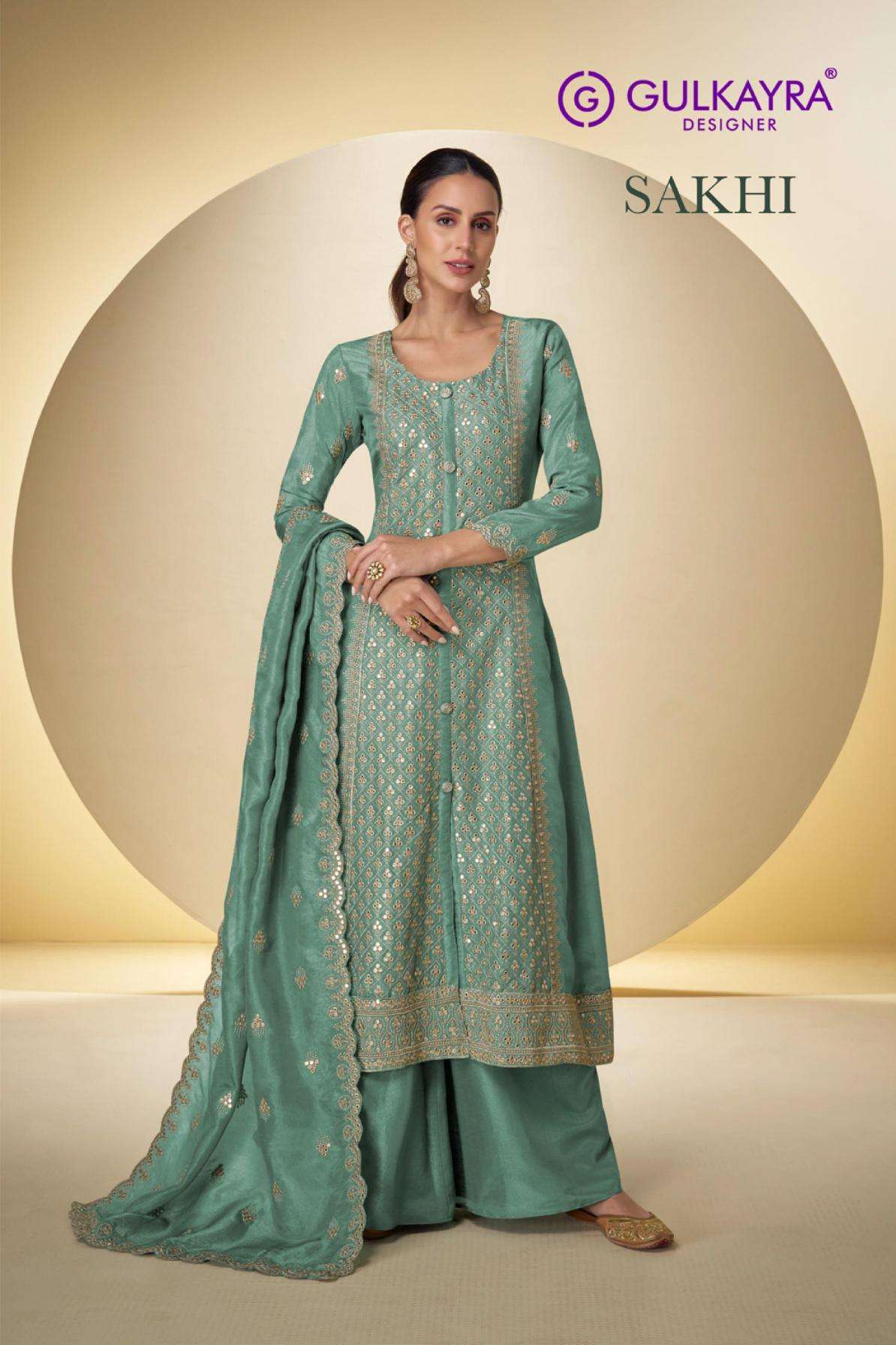 GULKAYRA DESIGNER SAKHI PRINTED KURTI WHOLESALER