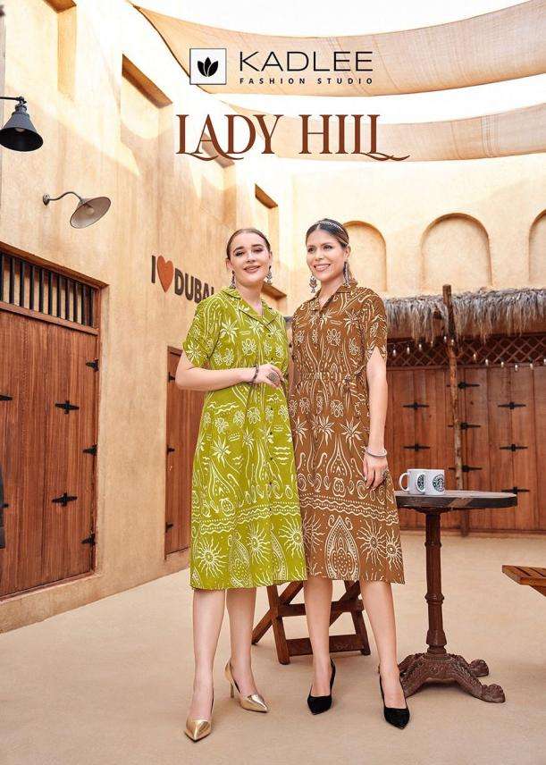 KADLEE KURTI LADY HILL PRINTED KURTI WHOLESALER