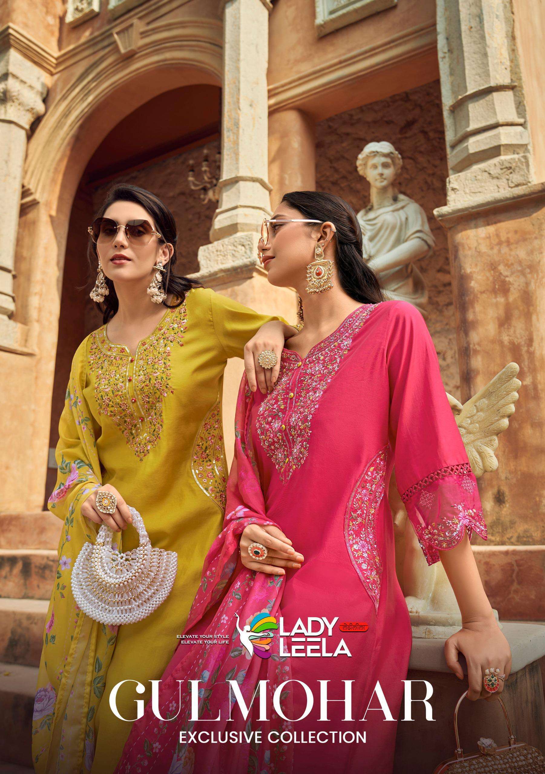LADY LEELA KURTI GULMOHAR PRINTED KURTI WHOLESALER
