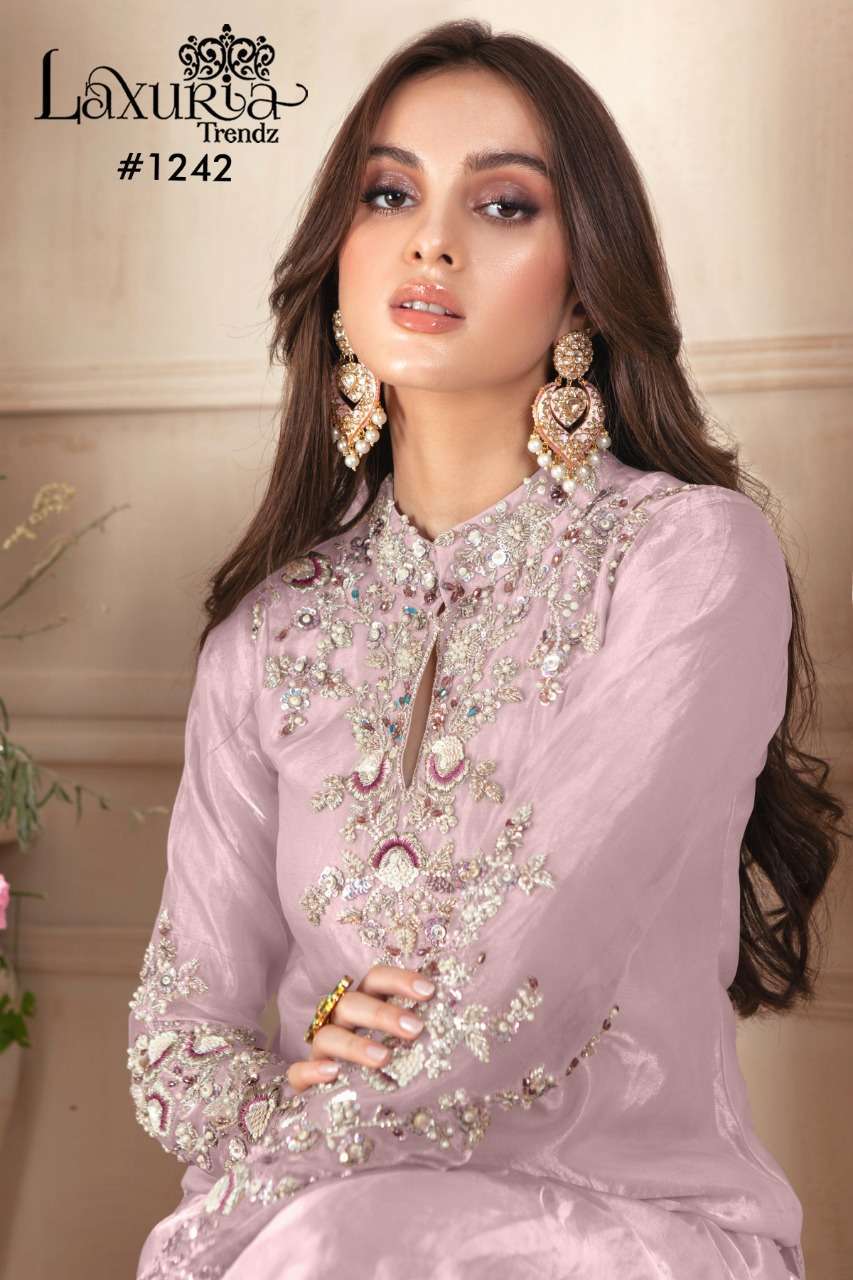 LAXURIA TRENDZ KURTI 1242 PRINTED KURTI WHOLESALER