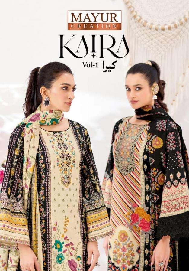 MAYUR CREATION SUIT KAIRA VOL 1 PRINTED KURTI WHOLESALER