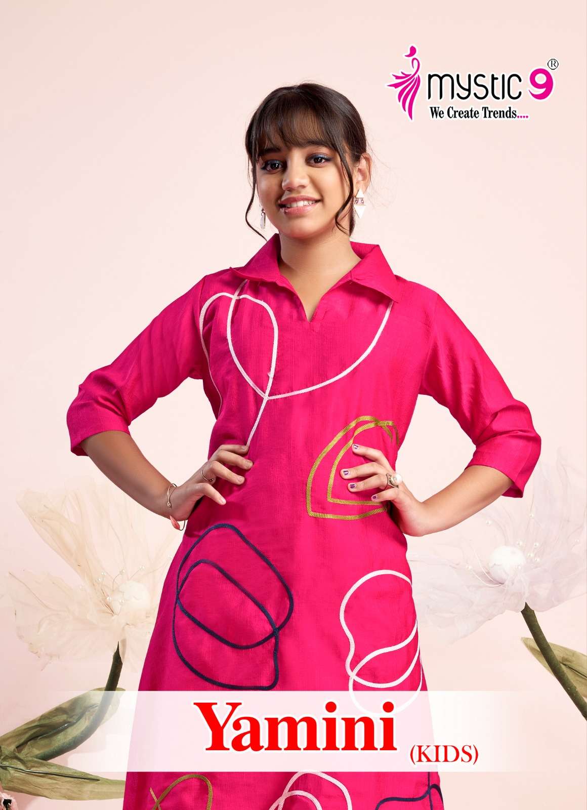 MYSTIC 9 KURTI YAMINI (KIDS) VOL 2 PRINTED KURTI WHOLESALER