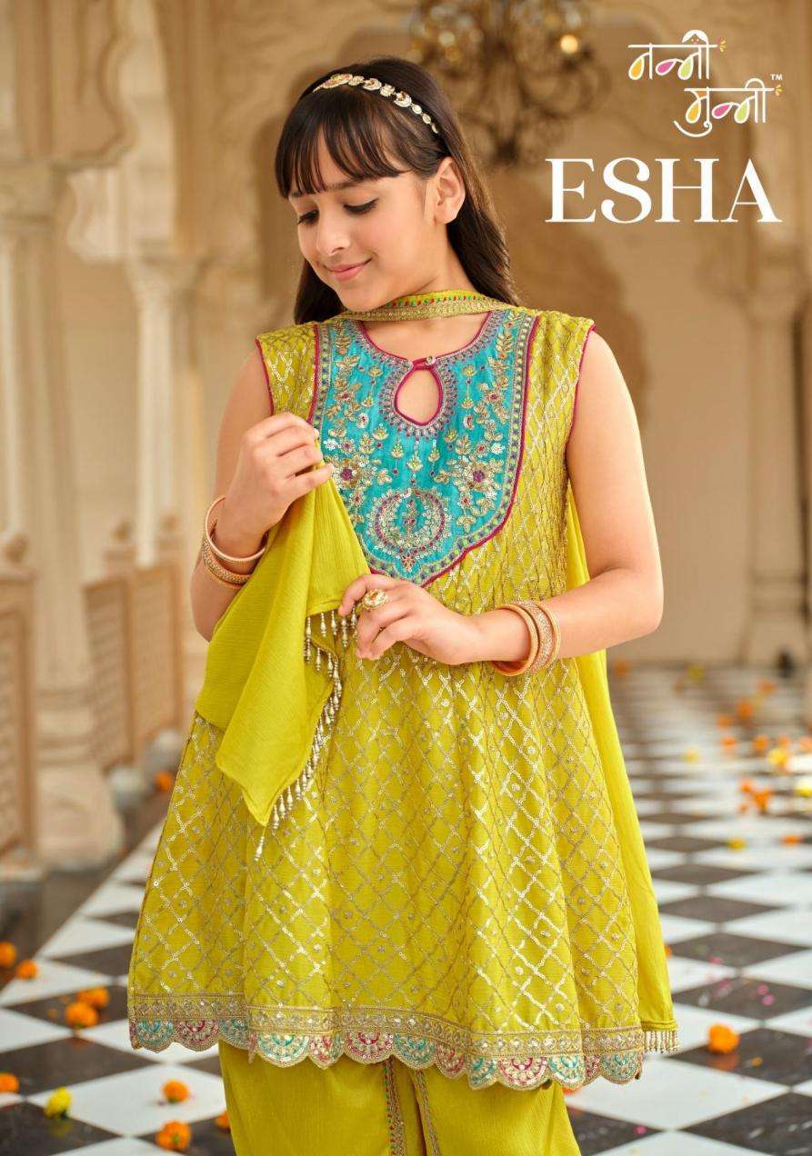 NANNI MUNNI KURTI ESHA PRINTED KURTI WHOLESALER