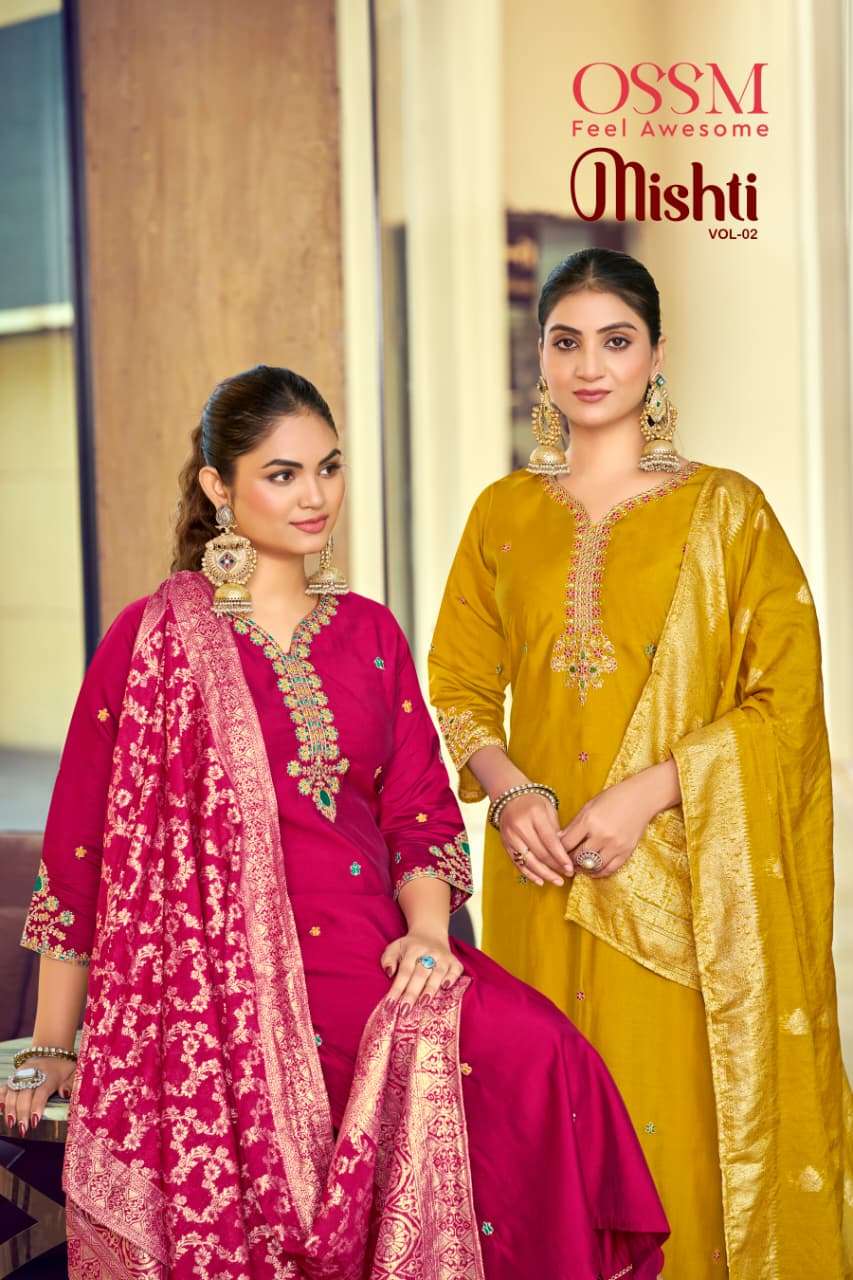 OSSM KURTI MISHTI VOL 02 PRINTED KURTI WHOLESALER