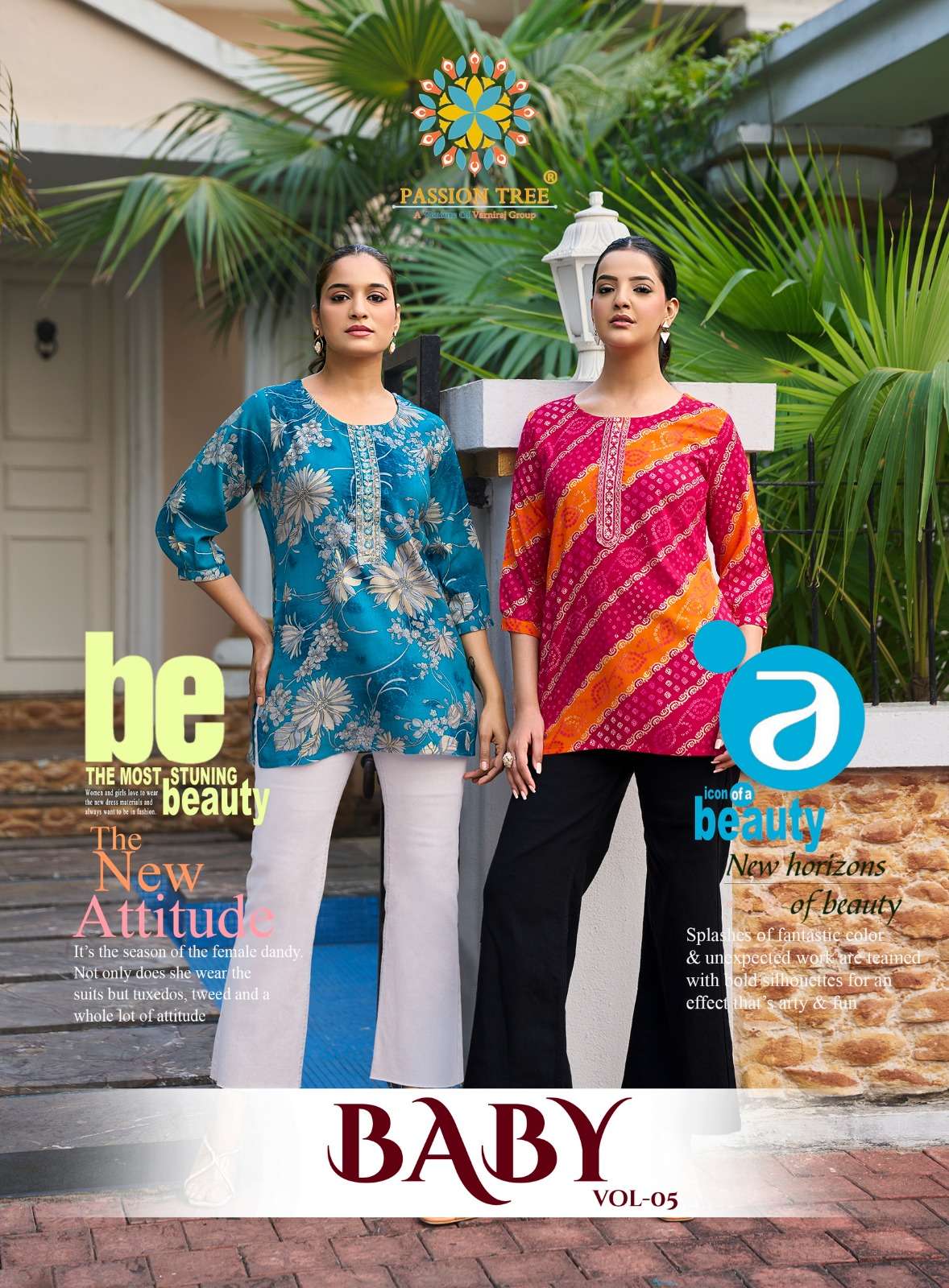 PASSION TREE KURTI BABY VOL-5 PRINTED KURTI WHOLESALER