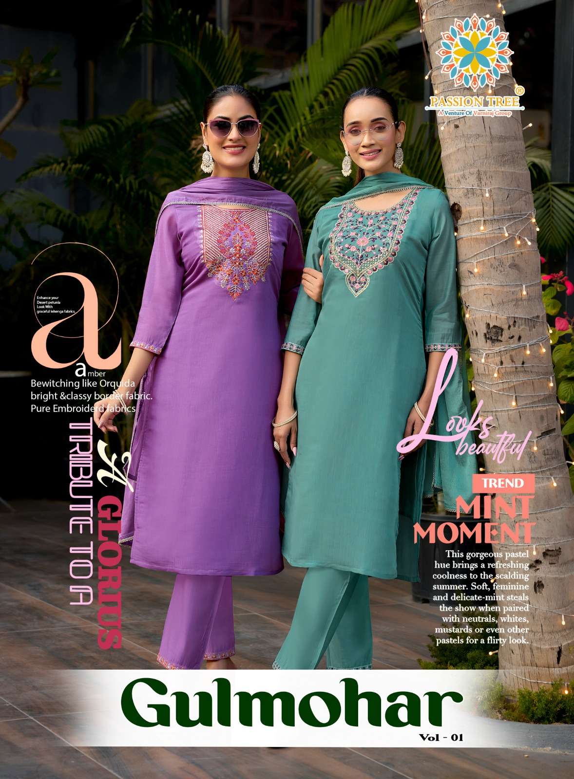 PASSION TREE KURTI GULMOHAR VOL-1 PRINTEDKURTI WHOLESALER