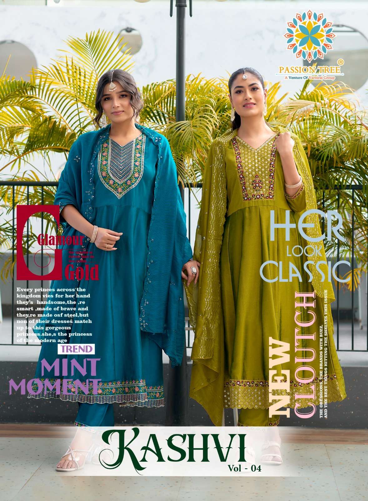 PASSION TREE KURTI KASHVI  VOL-4 PRINTED KURTI WHOLESALER