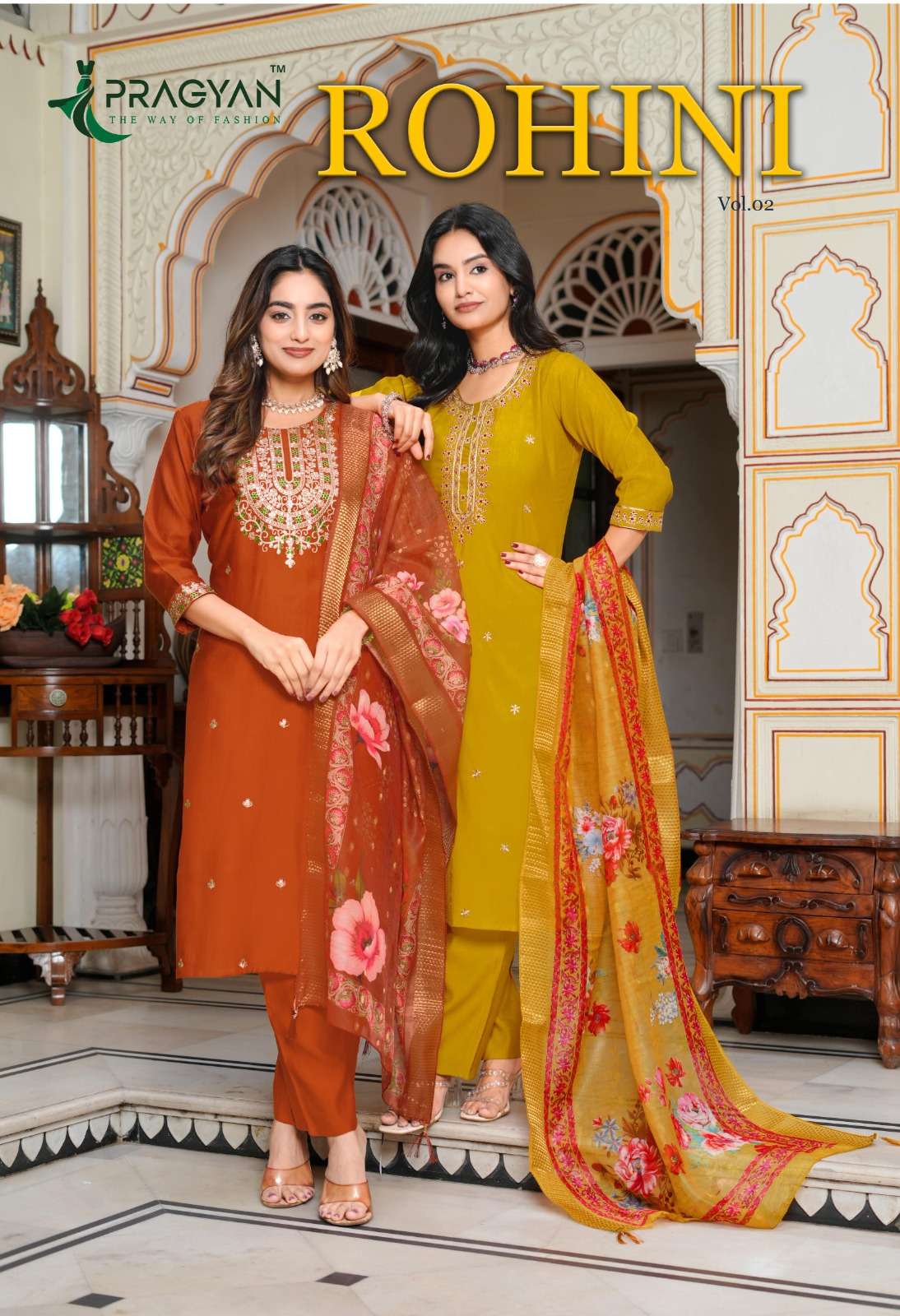 PRAGYAN KURTI ROHINI VOL 2 PRINTED KURTI WHOLESALER