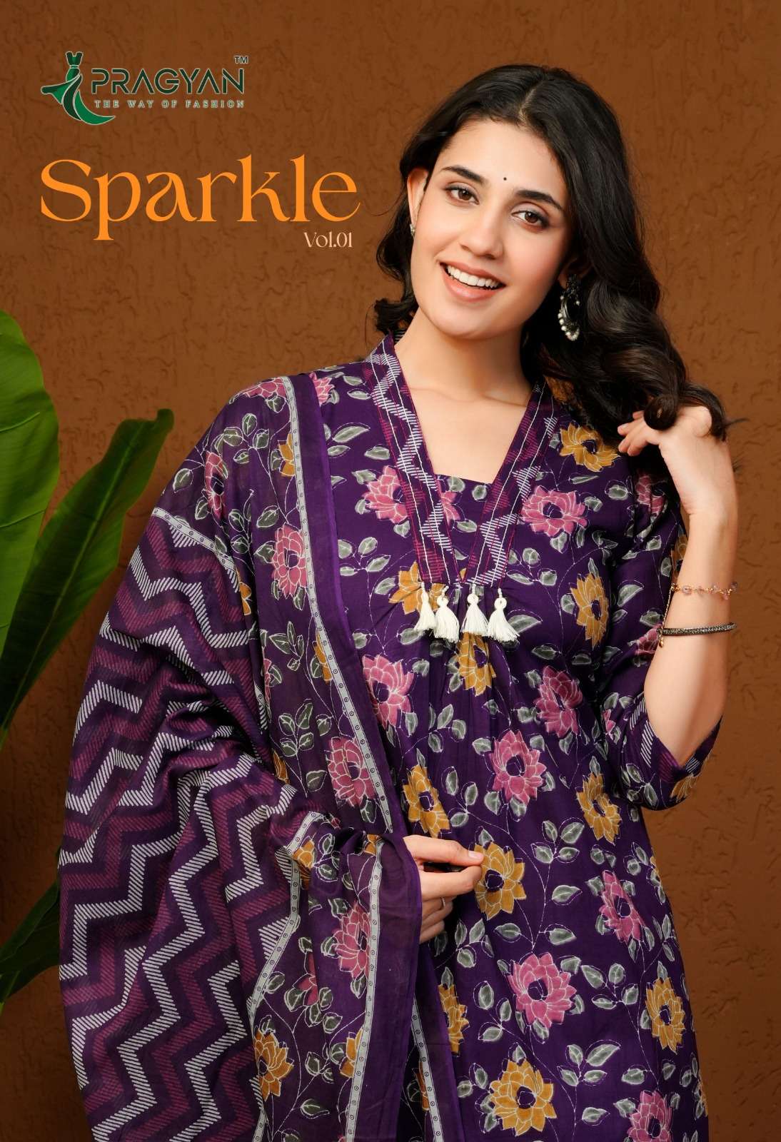 PRAGYAN KURTI SPARKEL VOL 1 PRINTED KURTI WHOLESALER