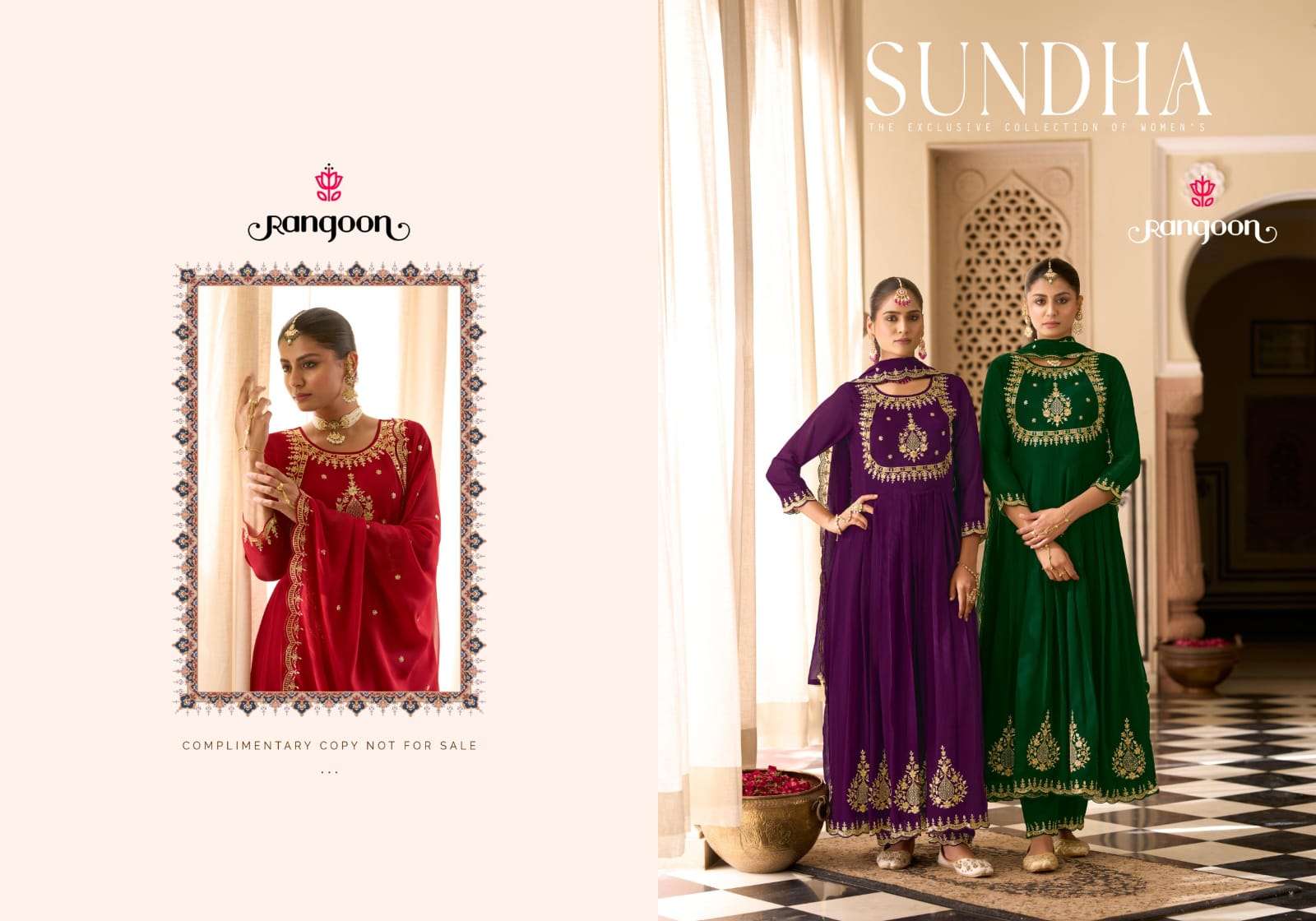 RANGOON KURTI SUNDHA PRINTED KURTI WHOLESALER