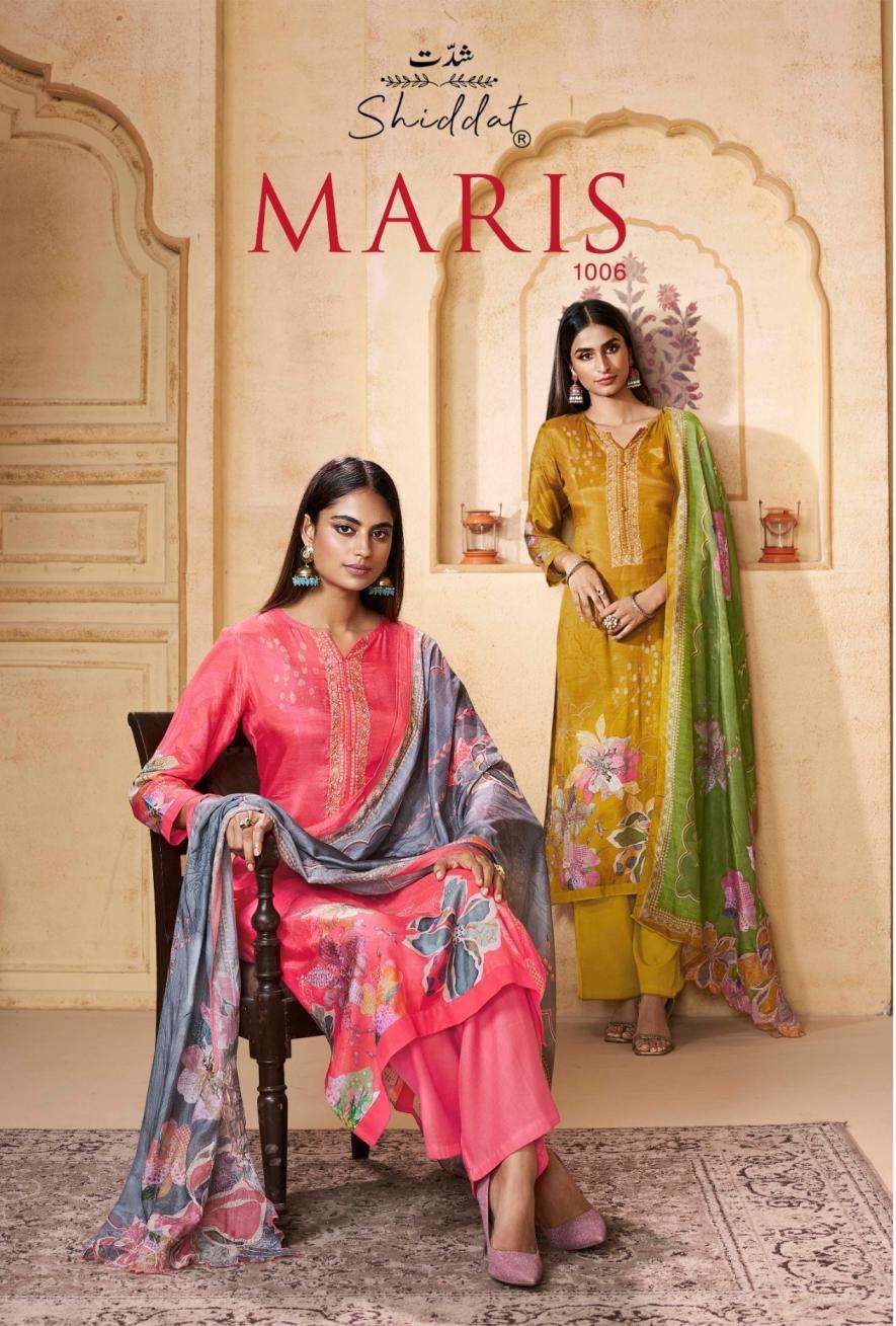 SHIDDAT SUIT MARIS 1006 PRINTED KURTI WHOLESALER