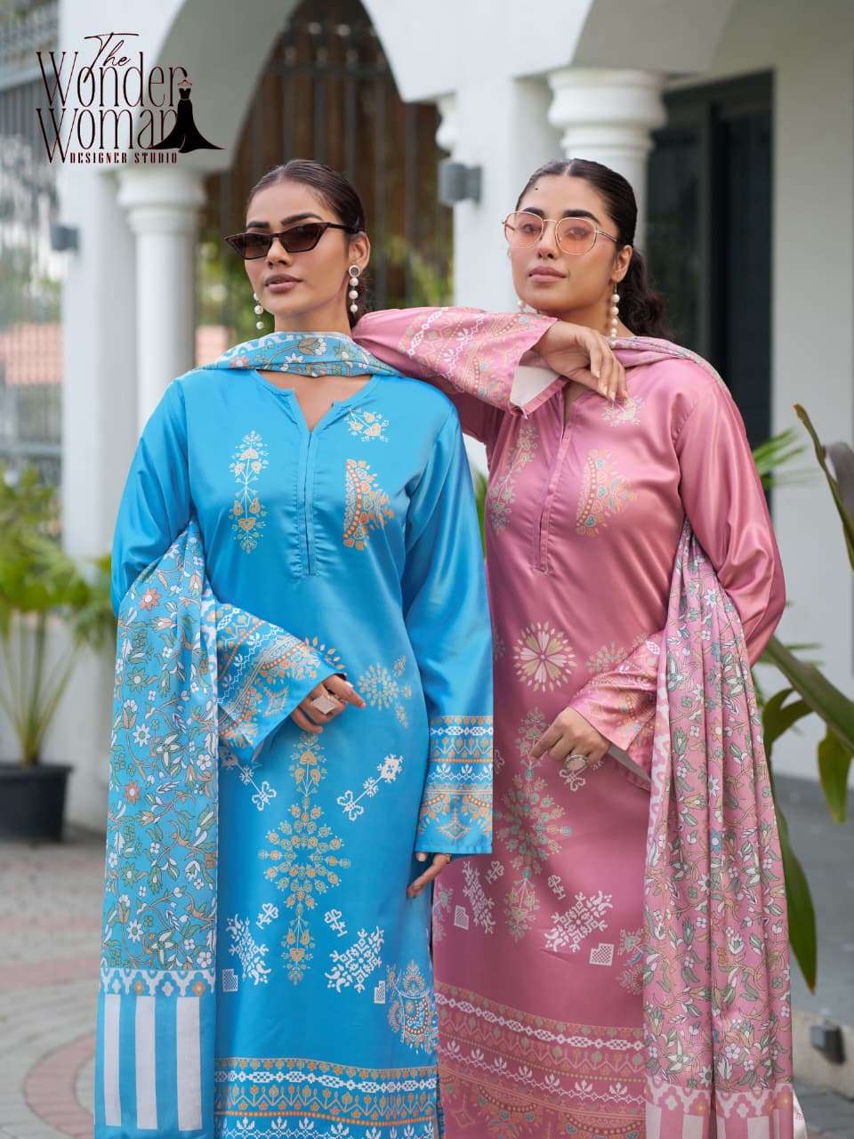 THE WONDER WOMAN KURTI D NO:-2146 C & D PRINTED KURTI WHOLESALER