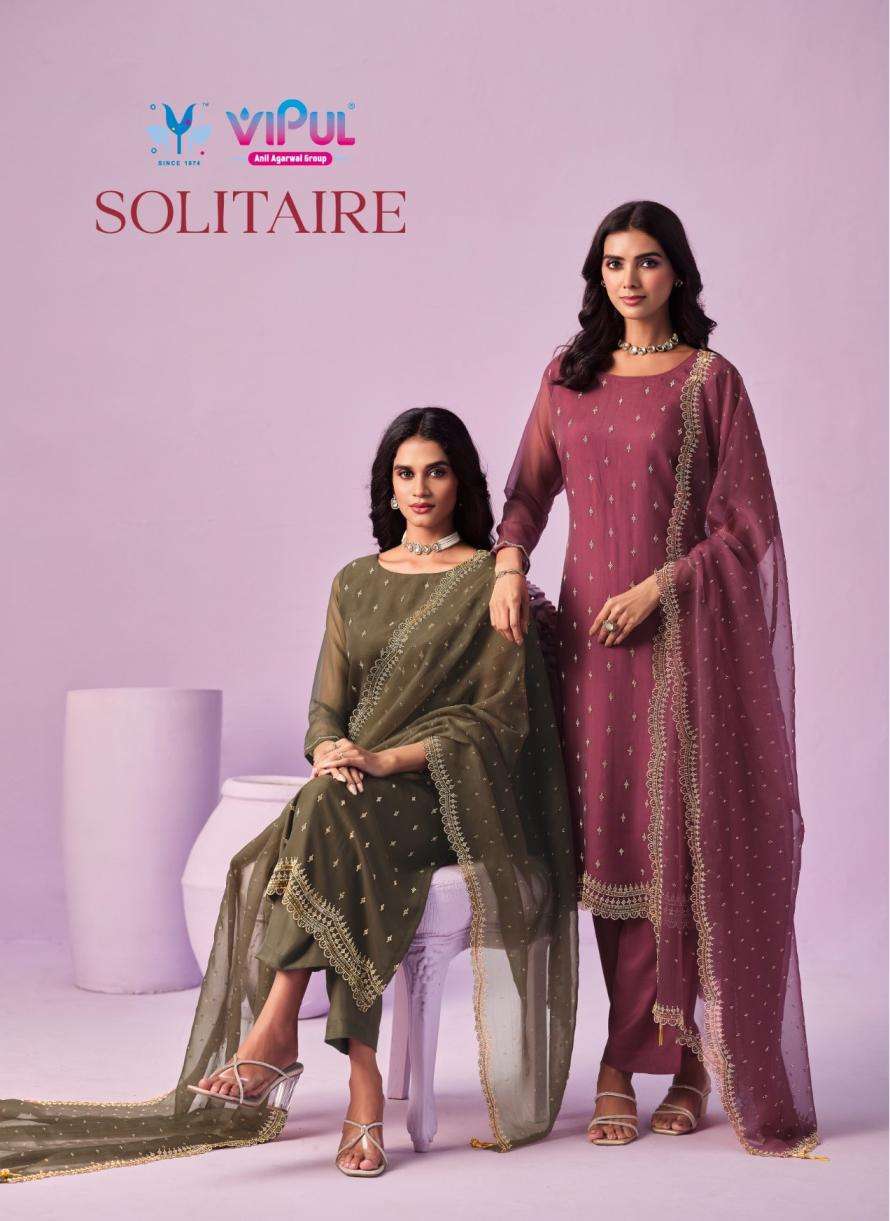 VIPUL FASHION SUIT SOLITAIRE VOL 1 PRINTED KURTI WHOLESALER