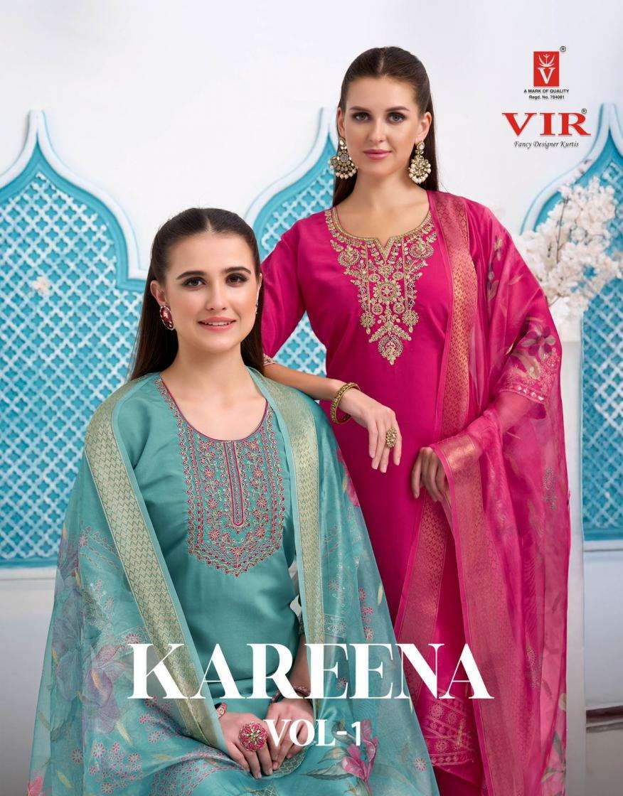 VIR KURTI KAREENA VOL 1 PRINTED KURTI WHOLESALER