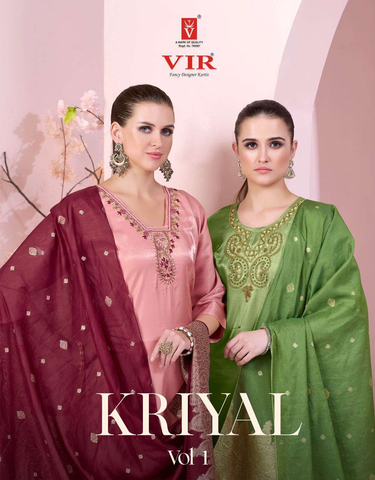 VIR KURTI KRIYA VOL 1 PRINTED KURTI WHOLESALER