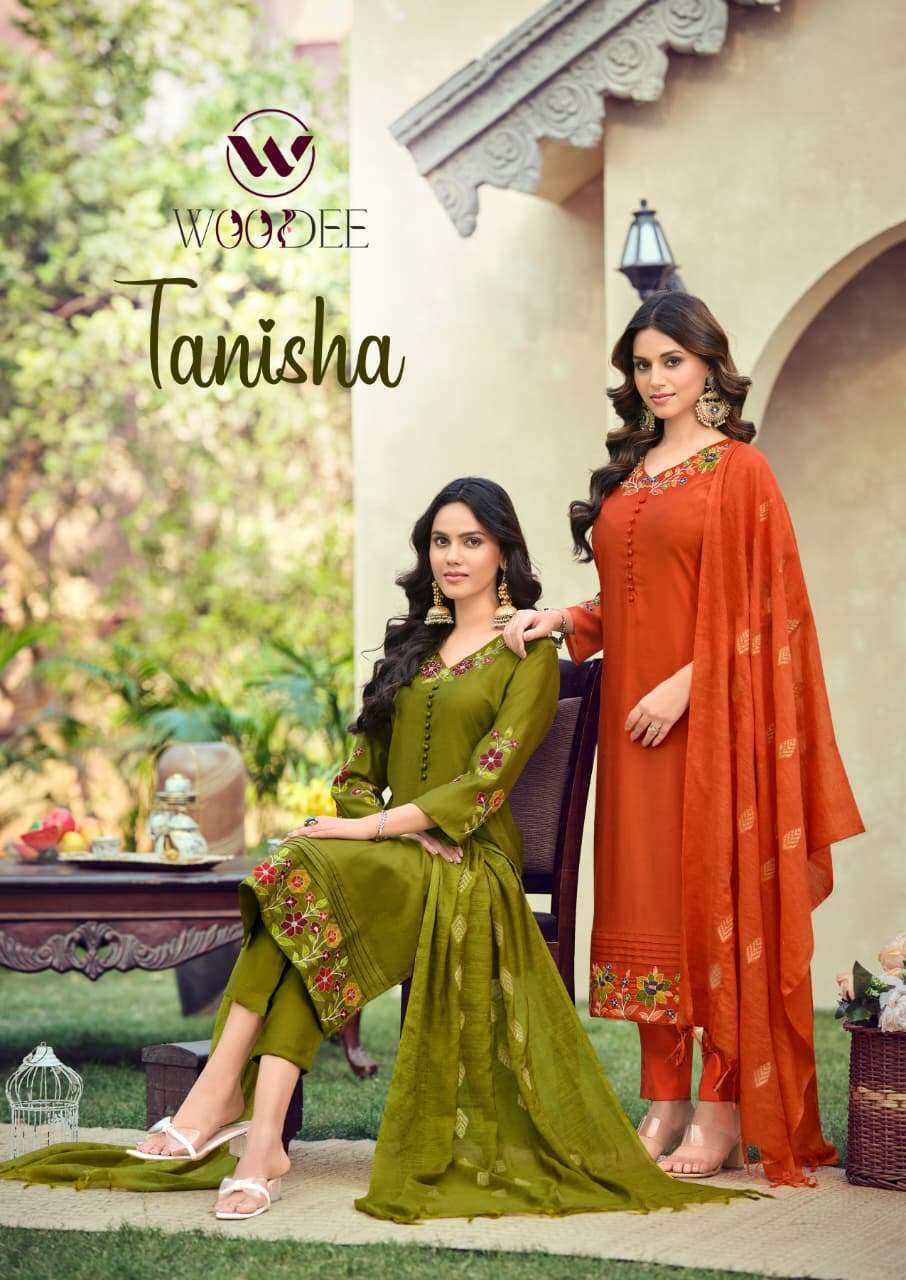 WOODEE KURTI TANISHA PRINTED KURTI WHILESALER