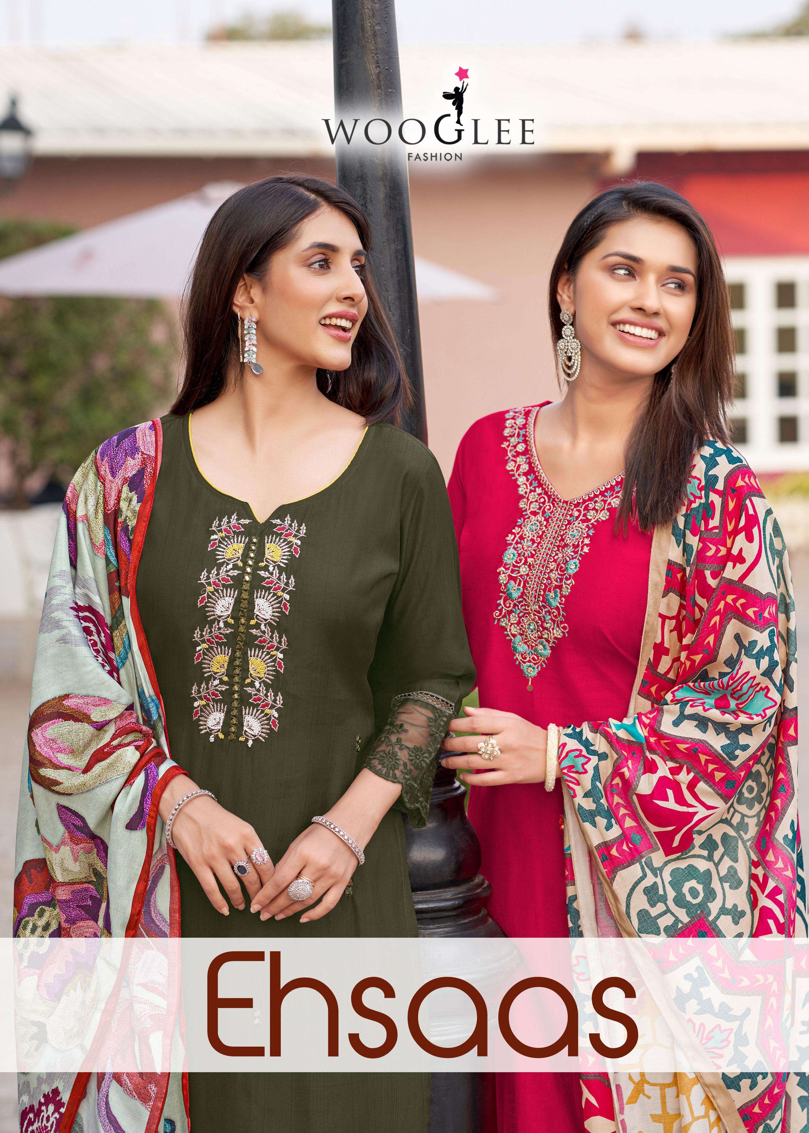 WOOGLEE  KURTI EHSAAS  PRINTED KURTI WHOLESALER