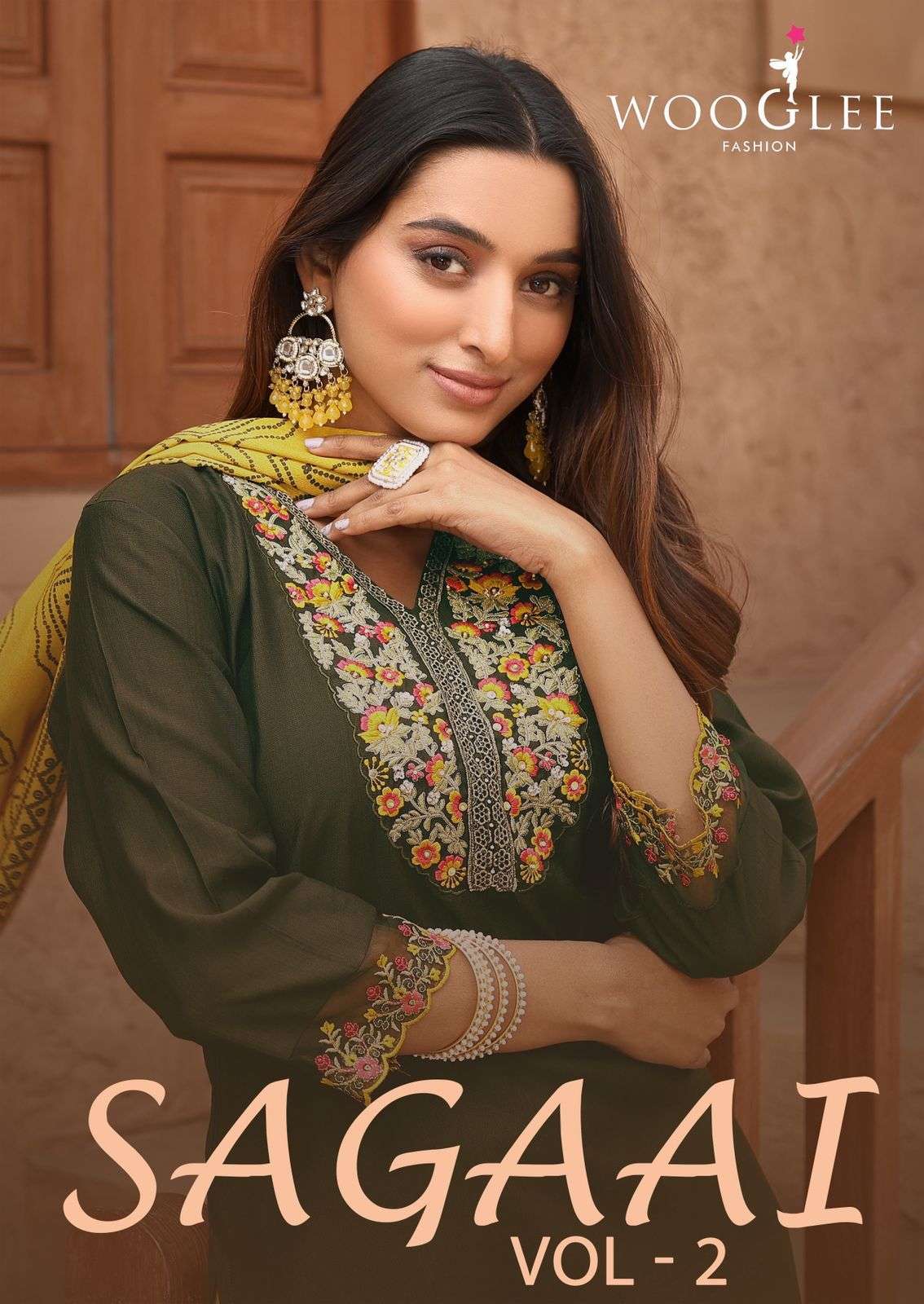 WOOGLEE KURTI SAGAAI VOL 2 PRINTED KURTI WHOLESALER