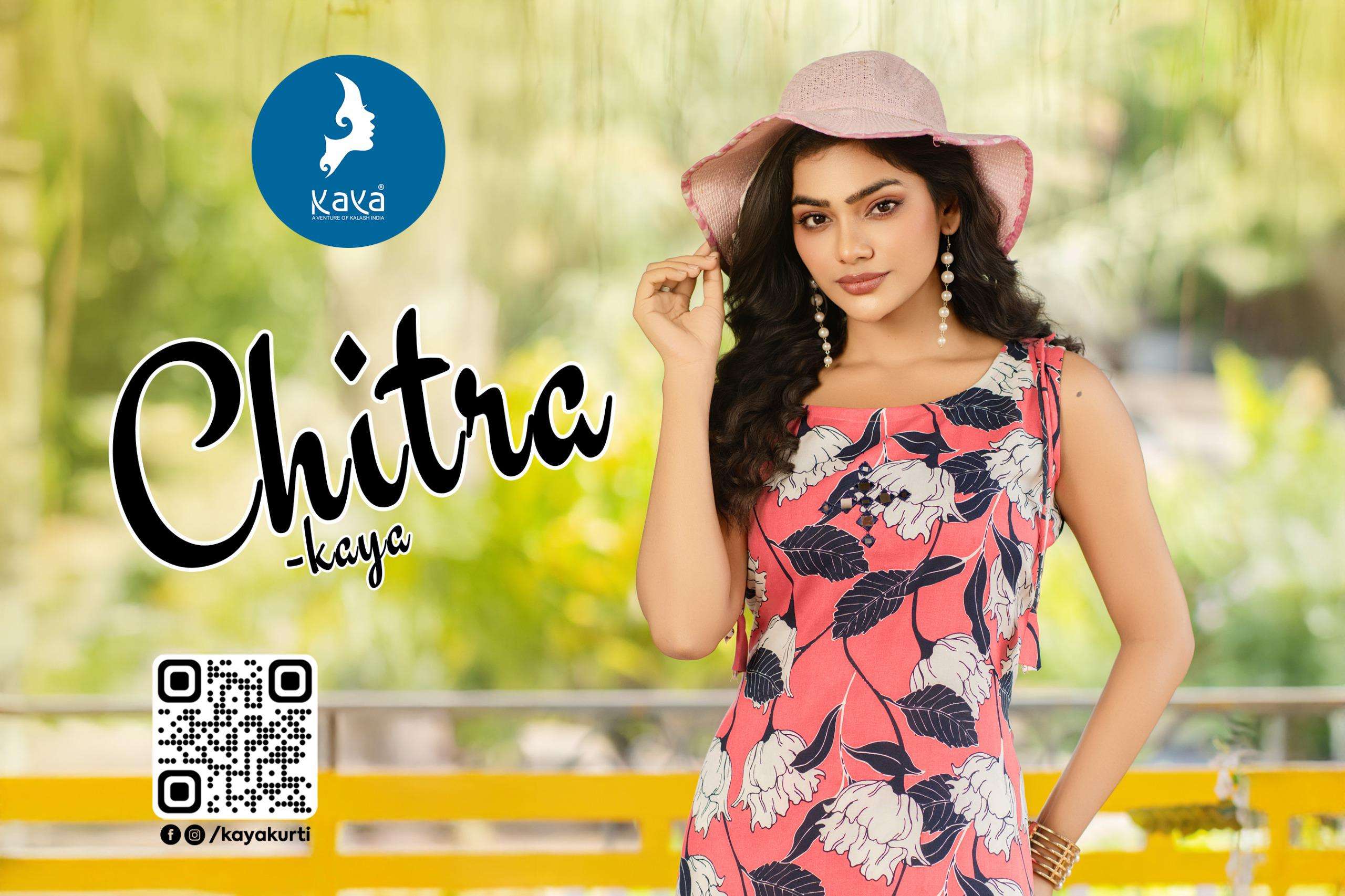 KAYA KURTI CHITRA PRINTED KURTI WHOLESALER