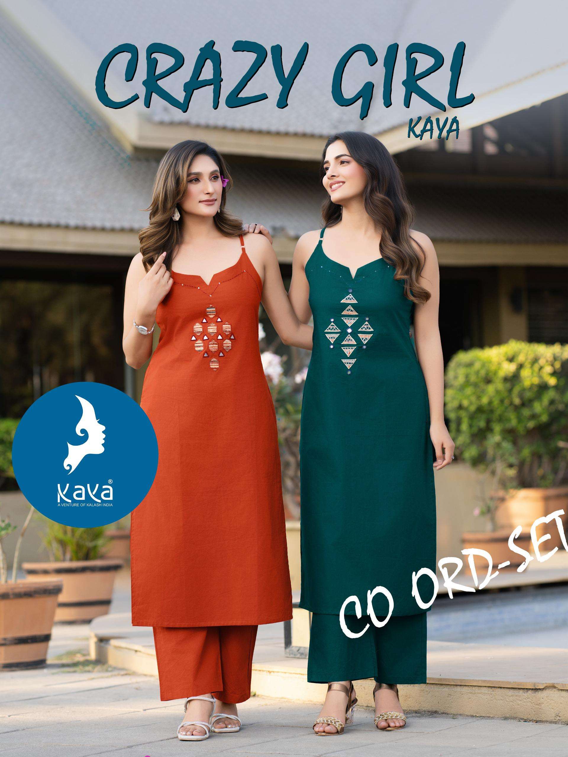 KAYA KURTI CRAZY GIRL PRINTED KURTI WHOLESALER 