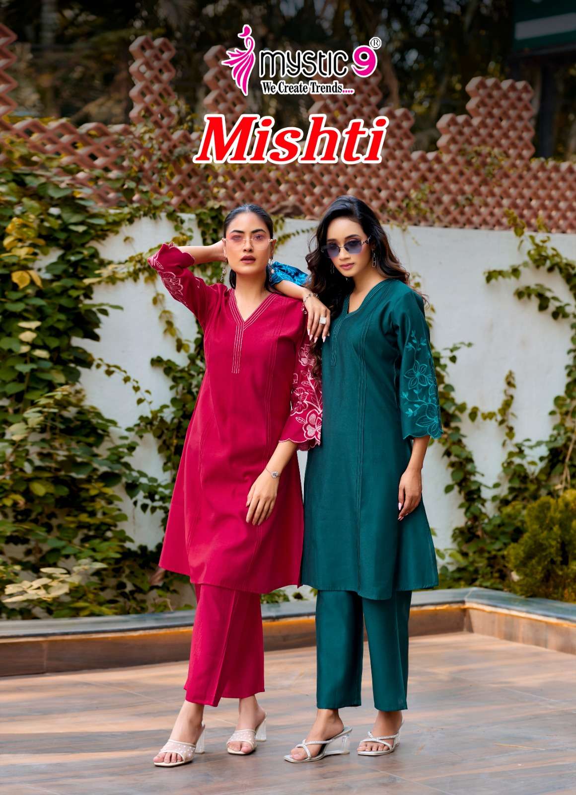 MYSTIC 9 KURTI MISHTI VOL 1 PRINTED KURTI WHOLESALER 