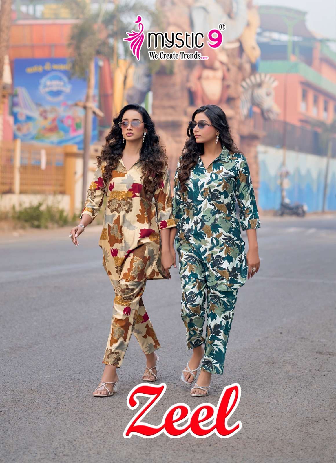 MYSTIC 9 KURTI ZEEL VOL 2 PRINTED KURTI WHOLESALER