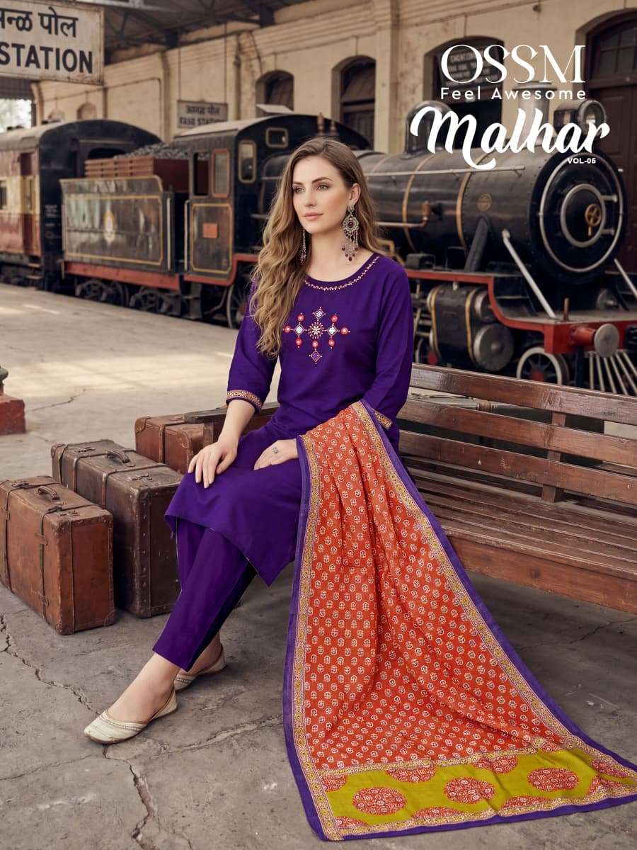 OSSM KURTI MALHAR VOL 05 PRINTED KURTI WHOLESLER
