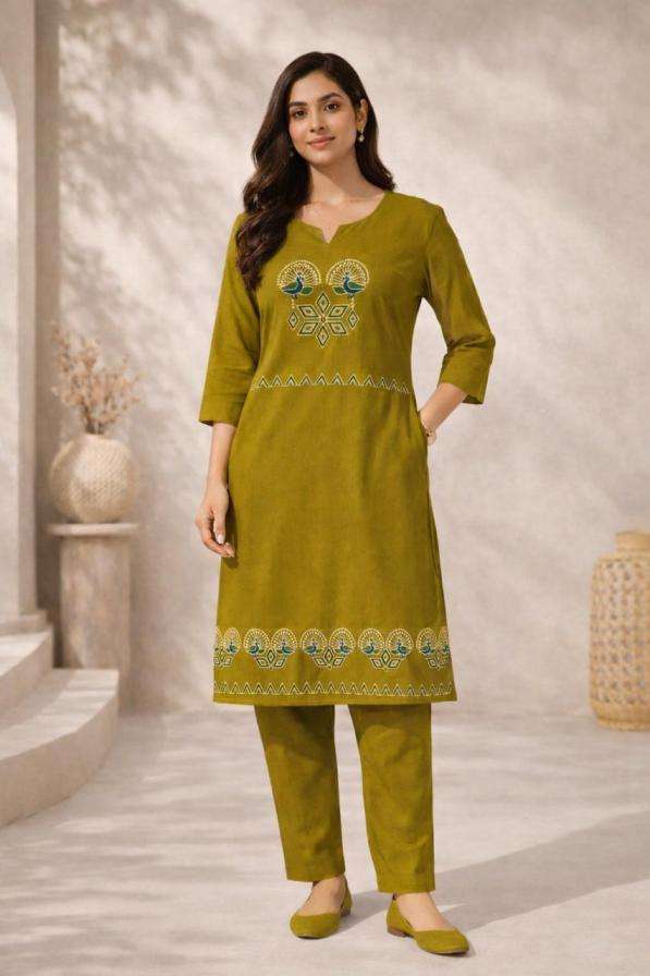 P R CLOTHING KURTI MODERN COTTON DHABHU CO-ORD PRINTED KURTI WHOLESALER