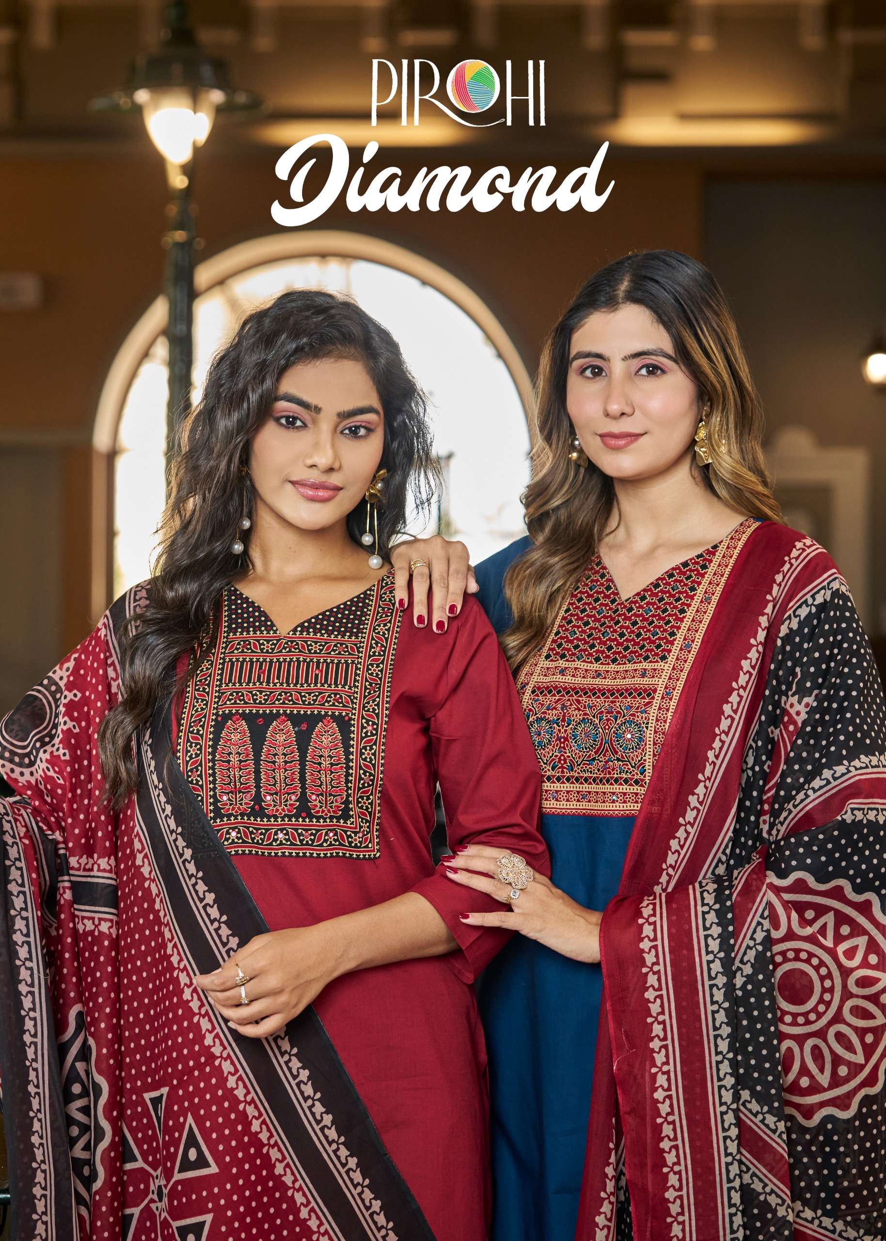 PIROHI KURTI DIAMOND 3XL TO 5XL PRINTED KURTI WHOLESALER