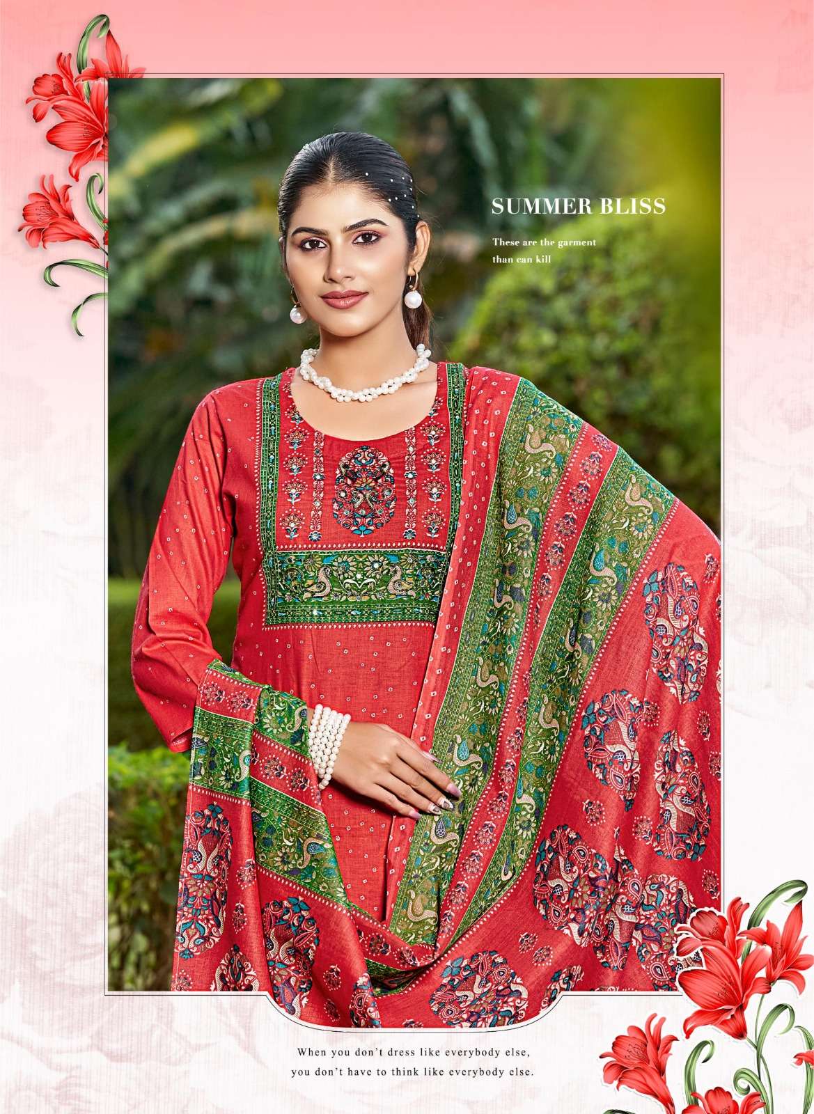 RANGMAYA  KURTI COTTON AURA  PRINTED KURTI WHOLESALER