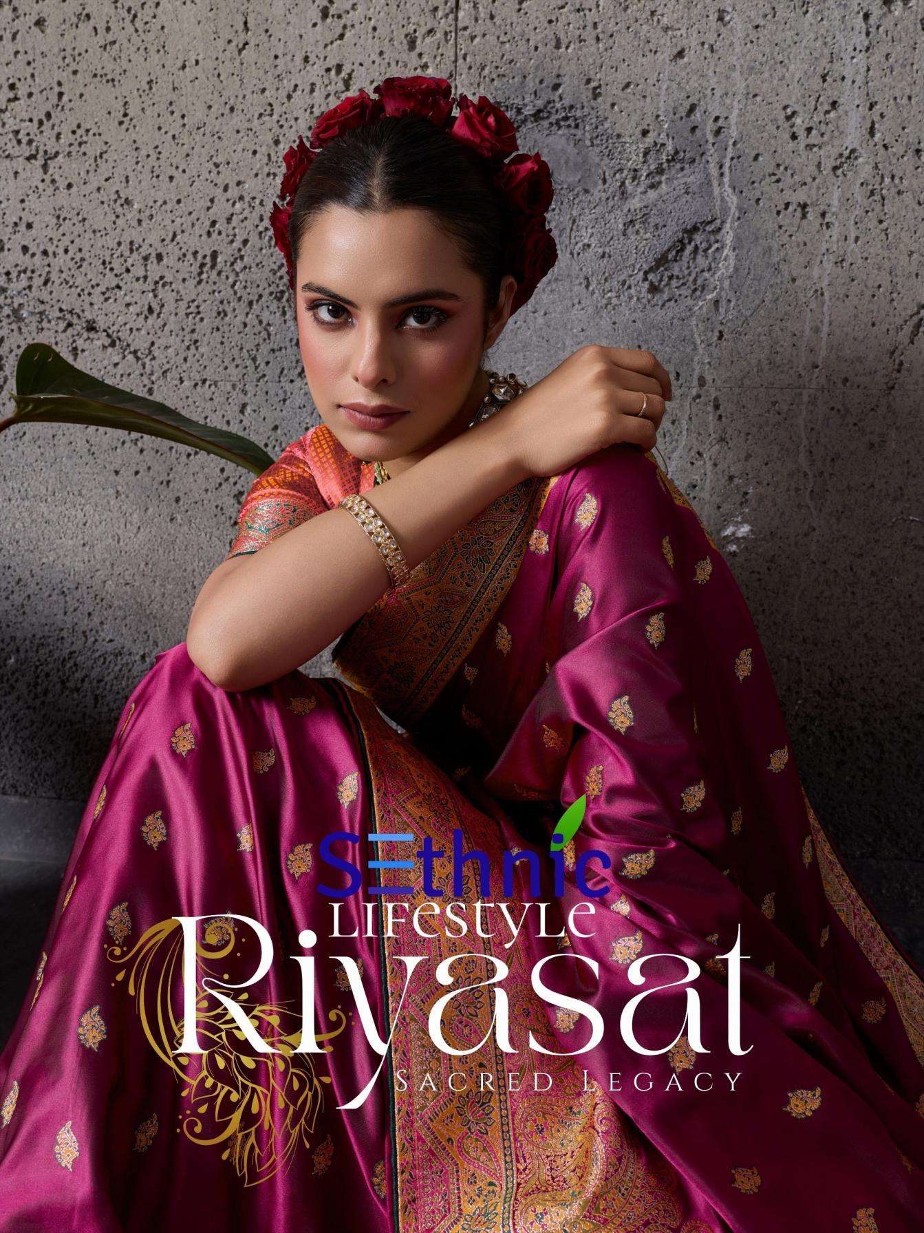 SETHNIC LIFESTYLE SAREES RIYASAT PRINTED KURTI WHOLESALER