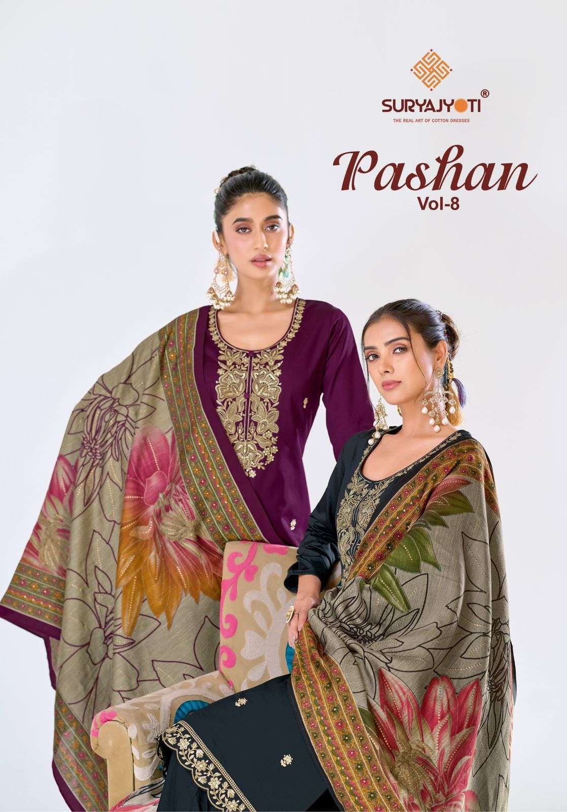 SURYAJYOTI SUIT PASHAN VOL 8 PRINTED KURTI WHOLESALER