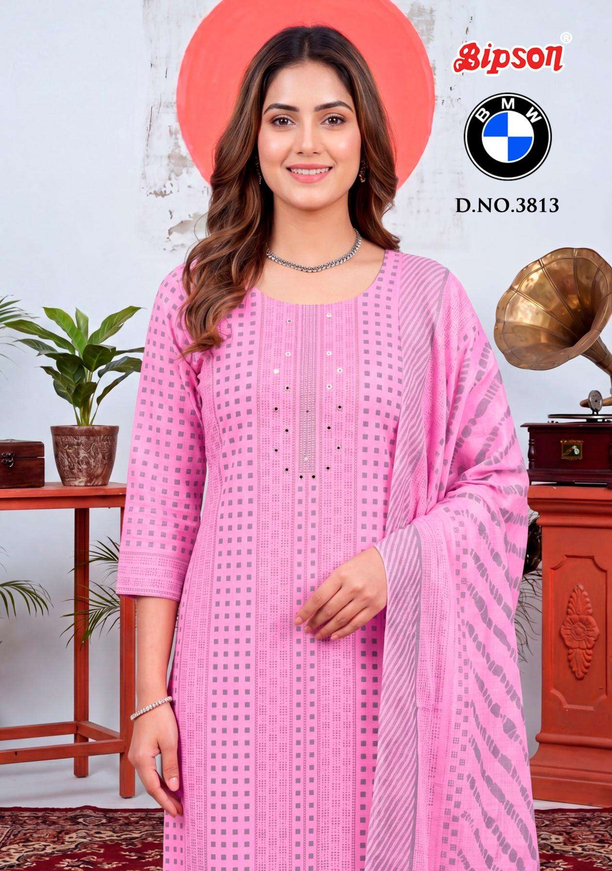 Bipson KURTI BMW 3813 PRINTED KURTI WHOLESALER 